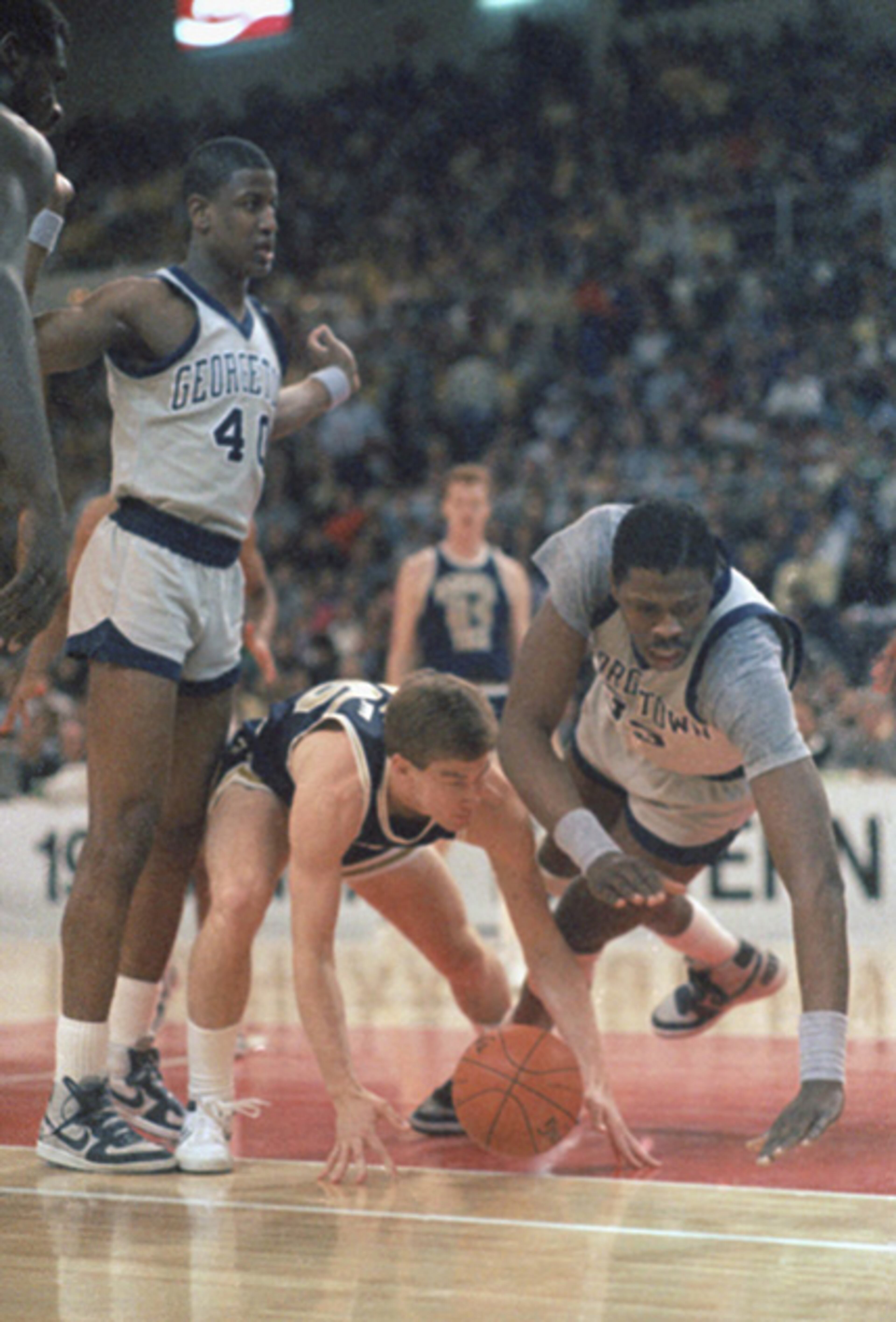 Mark Price was named the ACC Most Valuable Player for the 1984–85 season. The Yellow Jackets were the regional runner-up losing to Patrick Ewing's top-seeded Georgetown Hoyas in the Elite Eight at the Providence, R.I., Civic center. Price's Tech jersey has been retired.