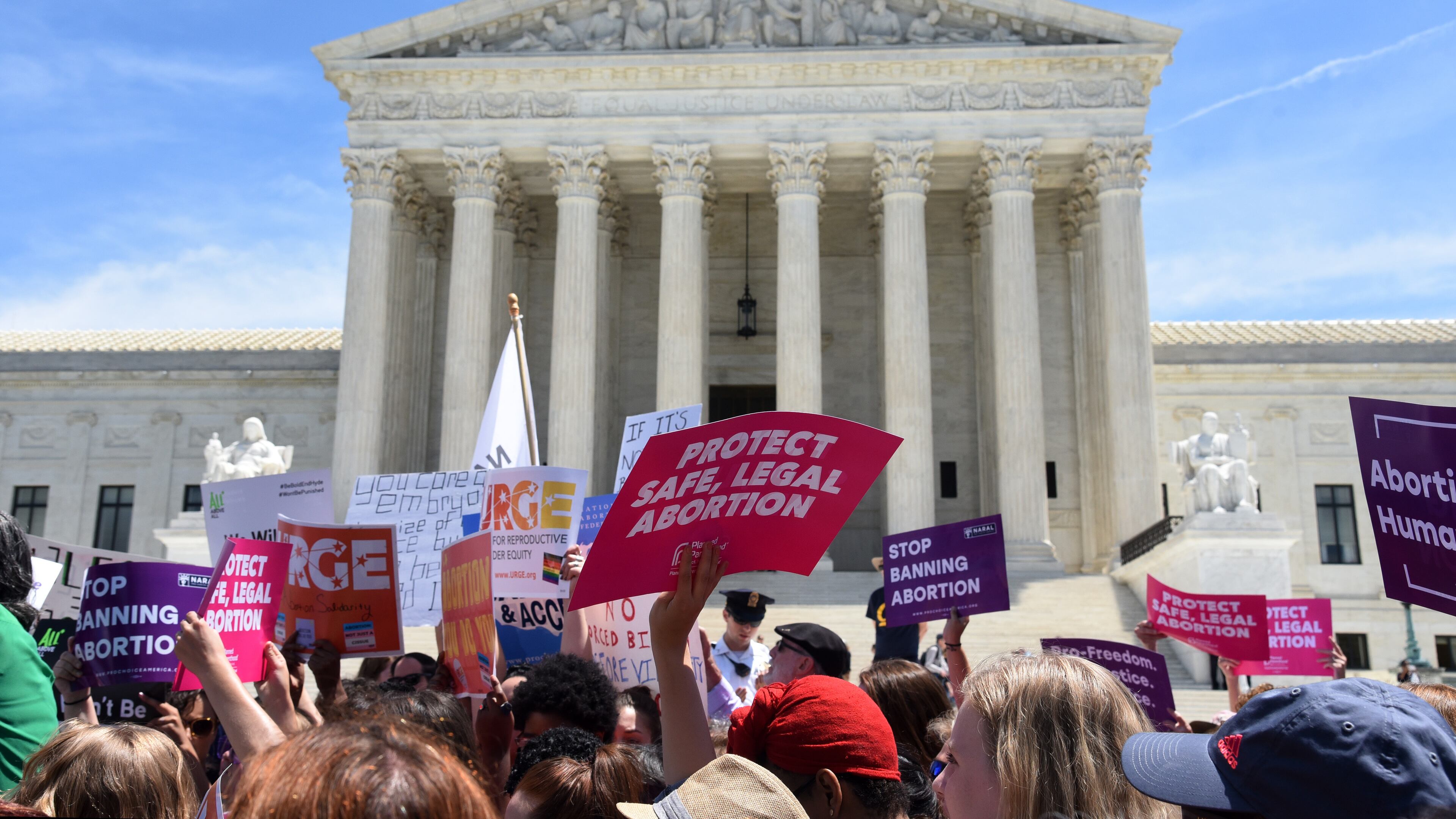 Monday will mark two years since the U.S. Supreme Court overturned Roe v. Wade, a 1973 decision that ensured the right to abortion. "Politically Georgia" focused Friday on that decision's impact on the political landscape in Georgia and the rest of the nation. (Olivier Douliery/Abaca Press/TNS)