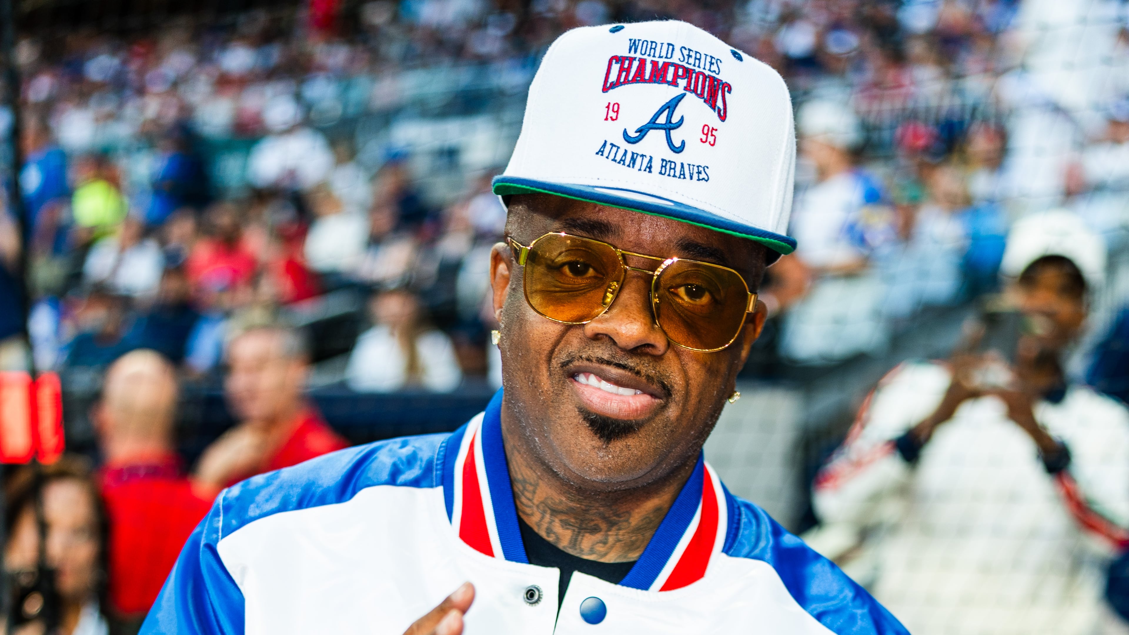 Jermain Durpi is seen at Truist Park during the Atlanta Braves game against the Los Angeles Dodgers on Sept. 14, 2024 in Atlanta. (Matthew Grimes Jr./Atlanta Braves/Getty Images)