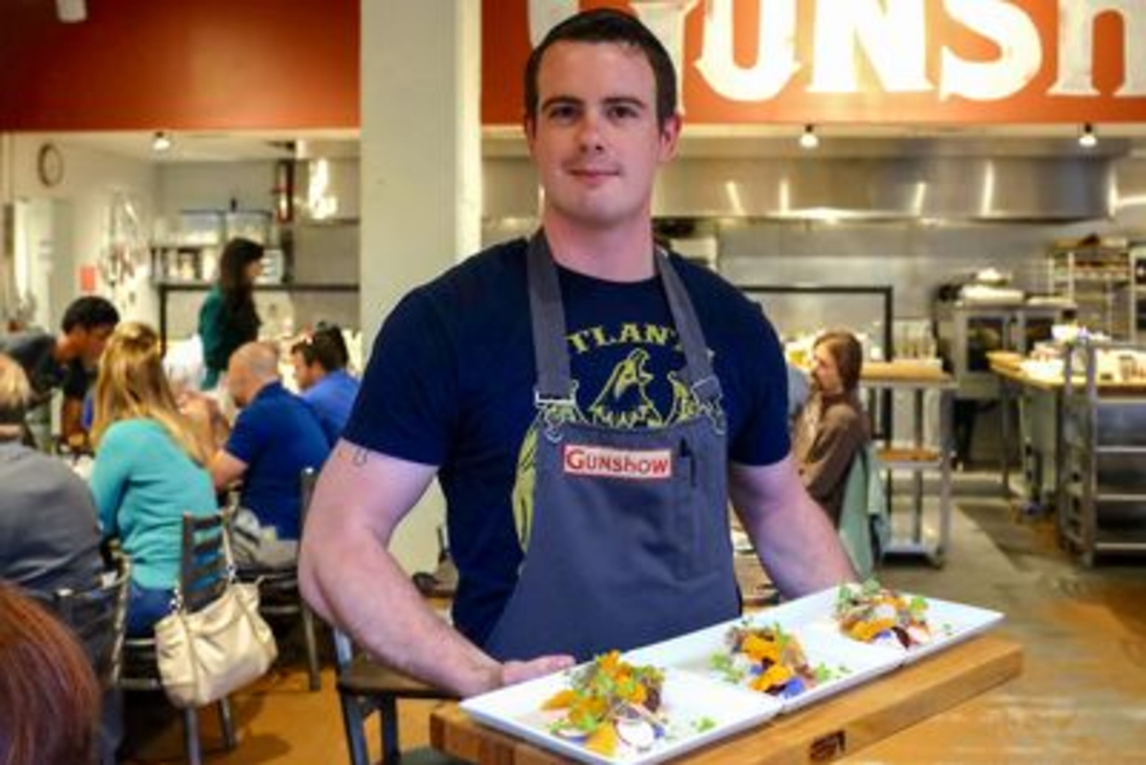 Gunshow chef de cuisine Joseph Ward (EATER)