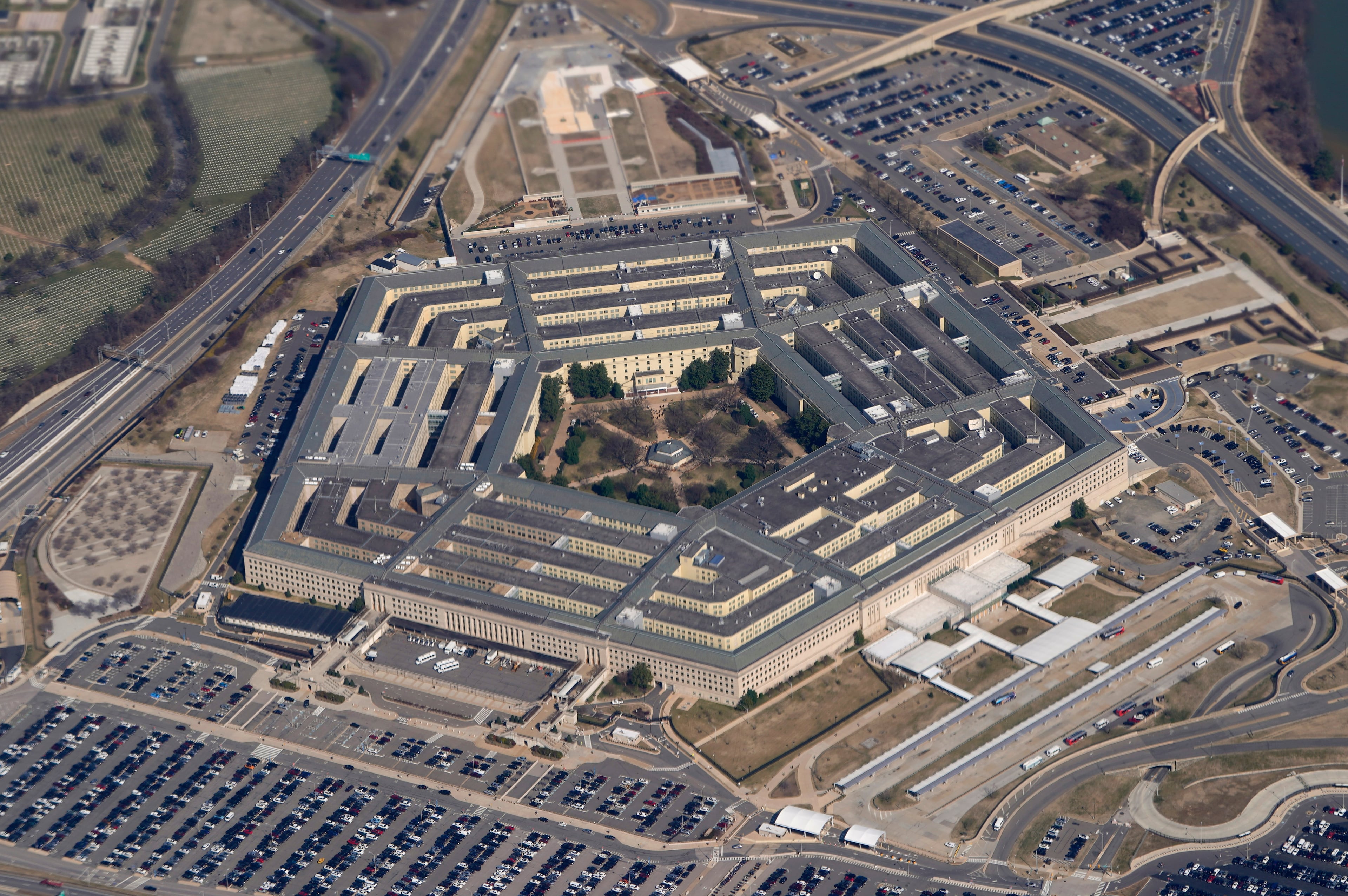Pentagon Bus Crash