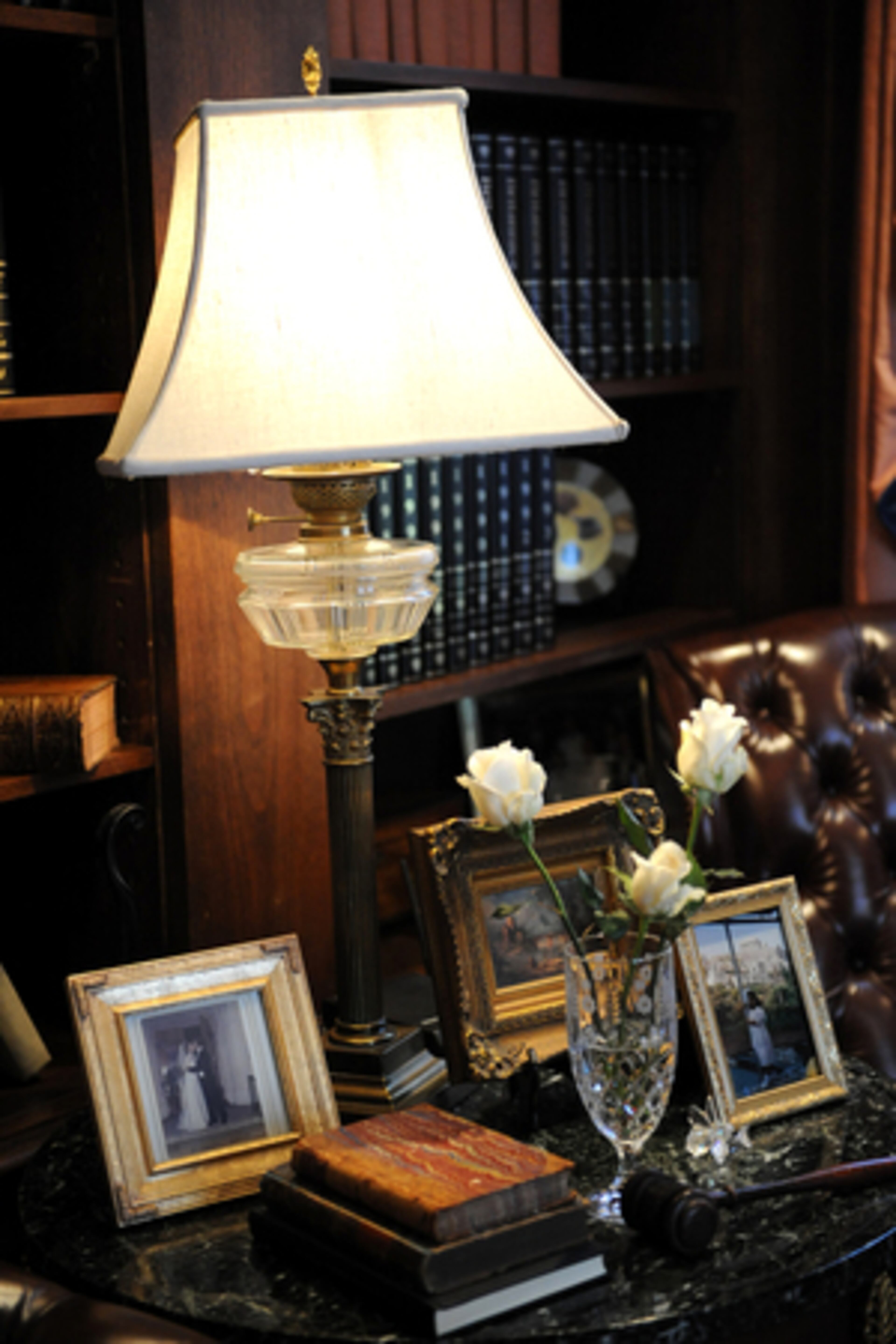 The Parkers say they are not collectors of "things," and there's a clean simplicity to their rooms.