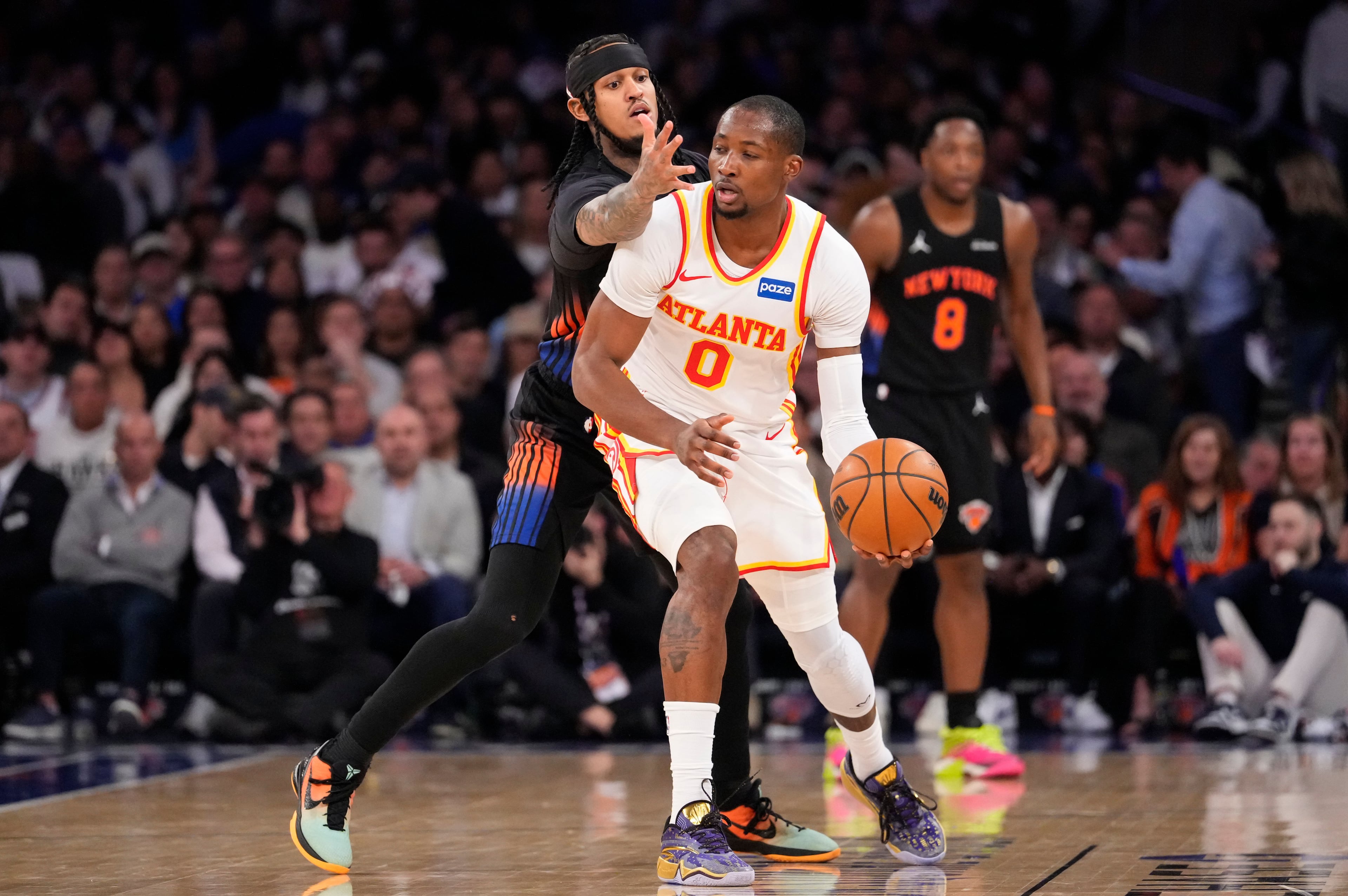 Hawks Knicks Basketball