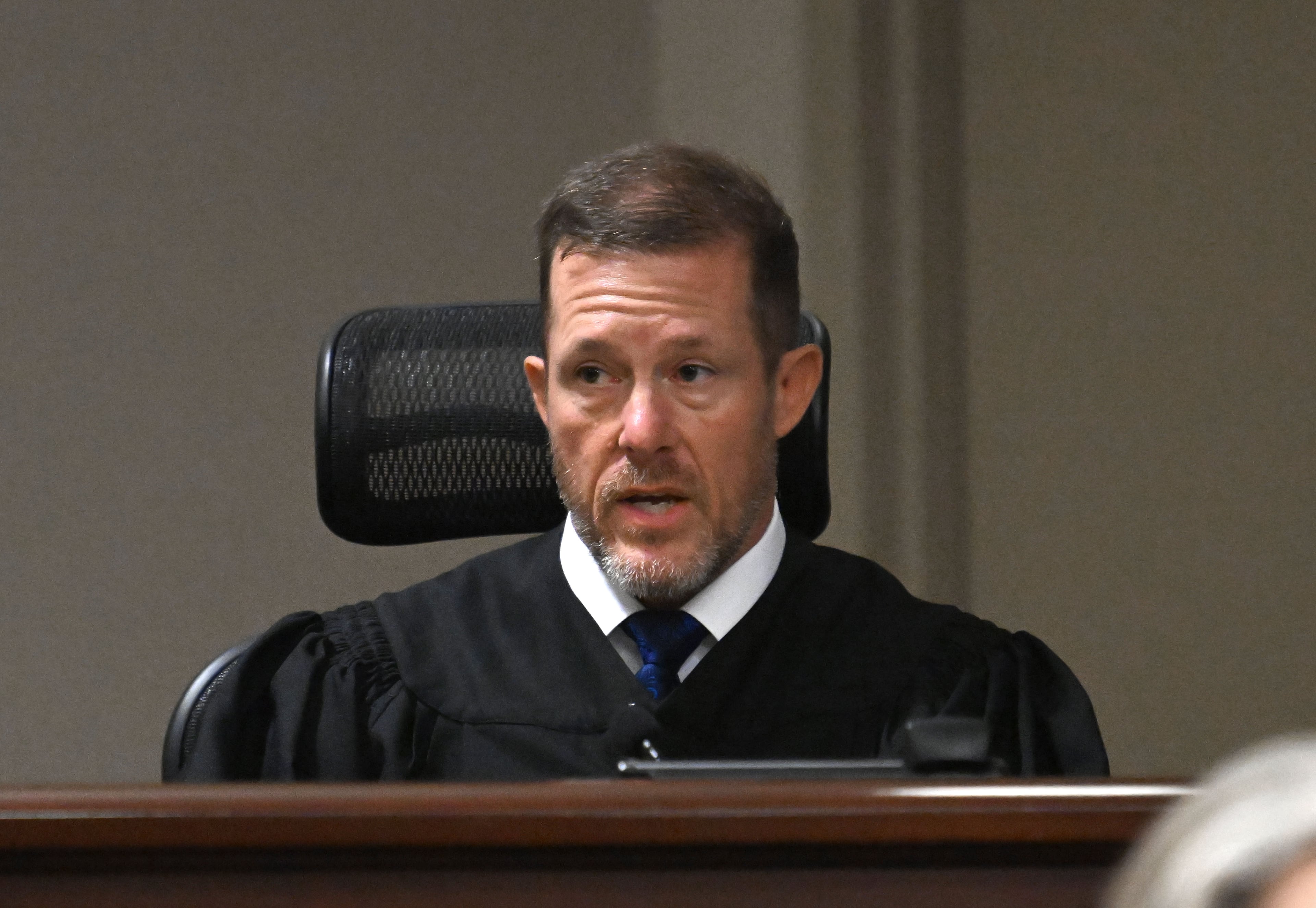 Judge Nicholas Primm told the courtroom he had a difficult time sentencing Colin Gray. (Hyosub Shin/AJC)