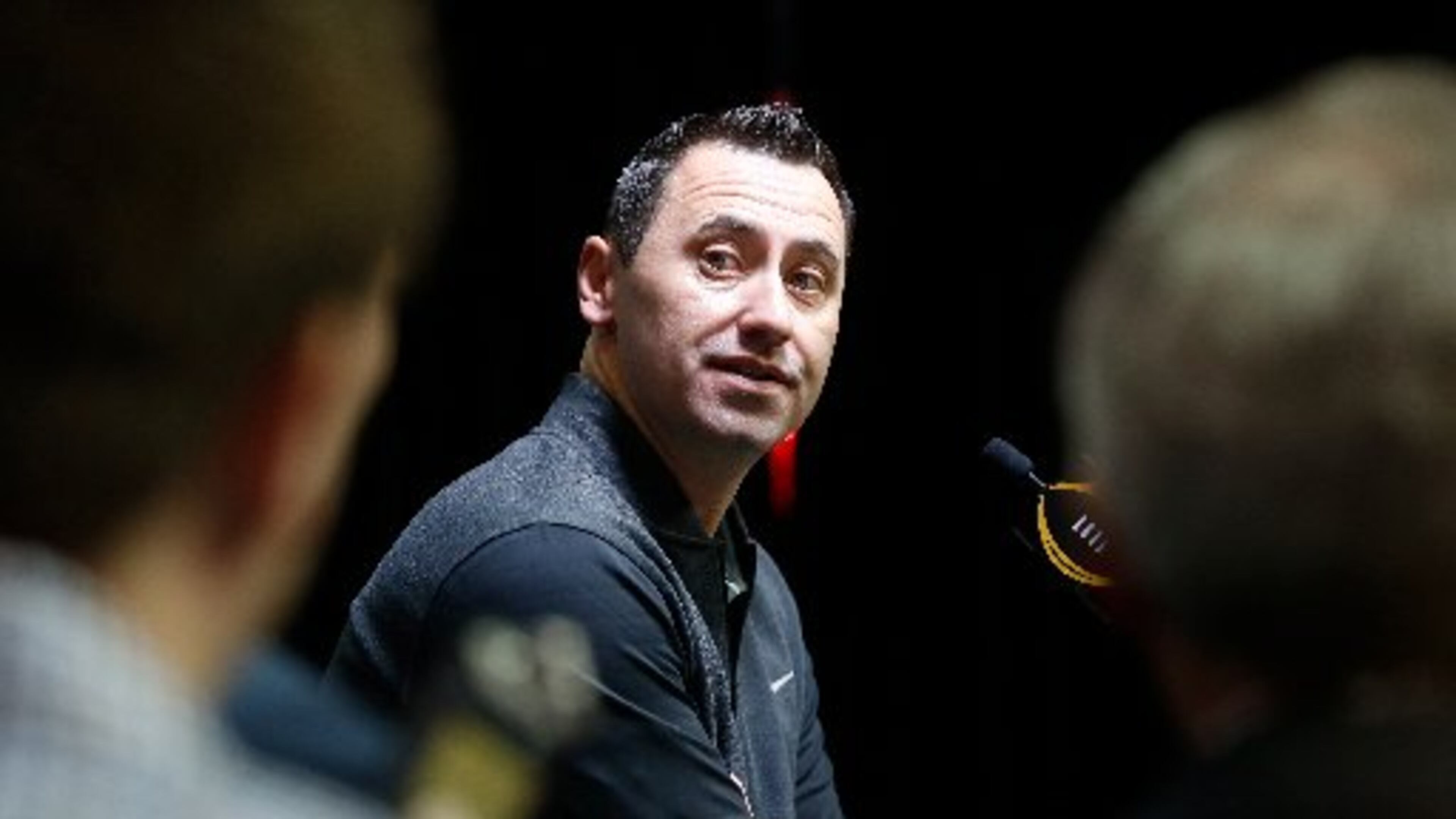 Steve Sarkisian says he's not looking to make big changes to Falcons' offense. (Photo by Brian Blanco/Getty Images)