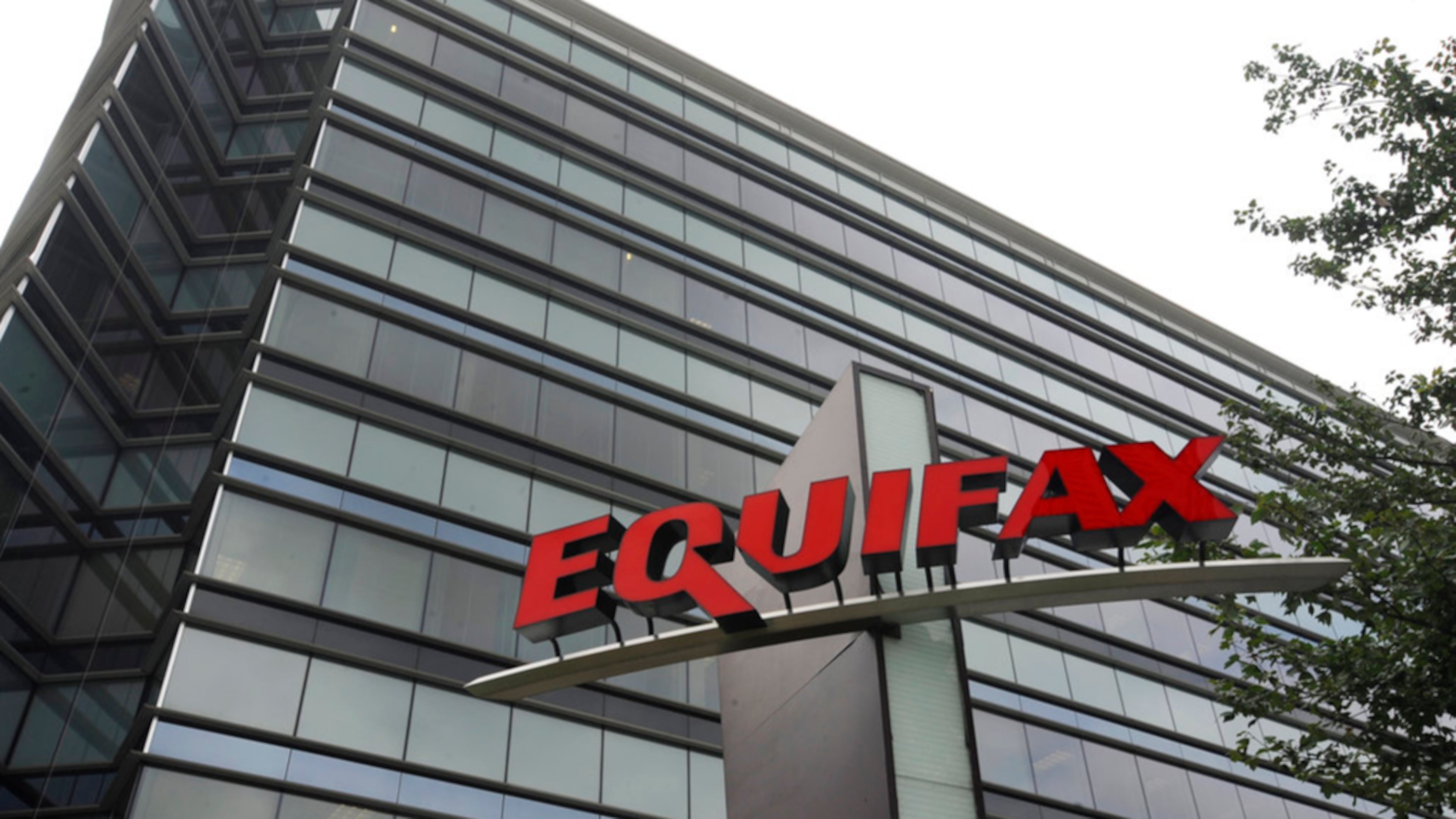This July 21, 2012, photo shows Equifax Inc., offices in Atlanta. Credit monitoring company Equifax says a breach exposed social security numbers and other data from about 143 million Americans. The Atlanta-based company said Thursday, Sept. 7, 2017, that "criminals" exploited a U.S. website application to access files between mid-May and July of this year. (AP Photo/Mike Stewart)
