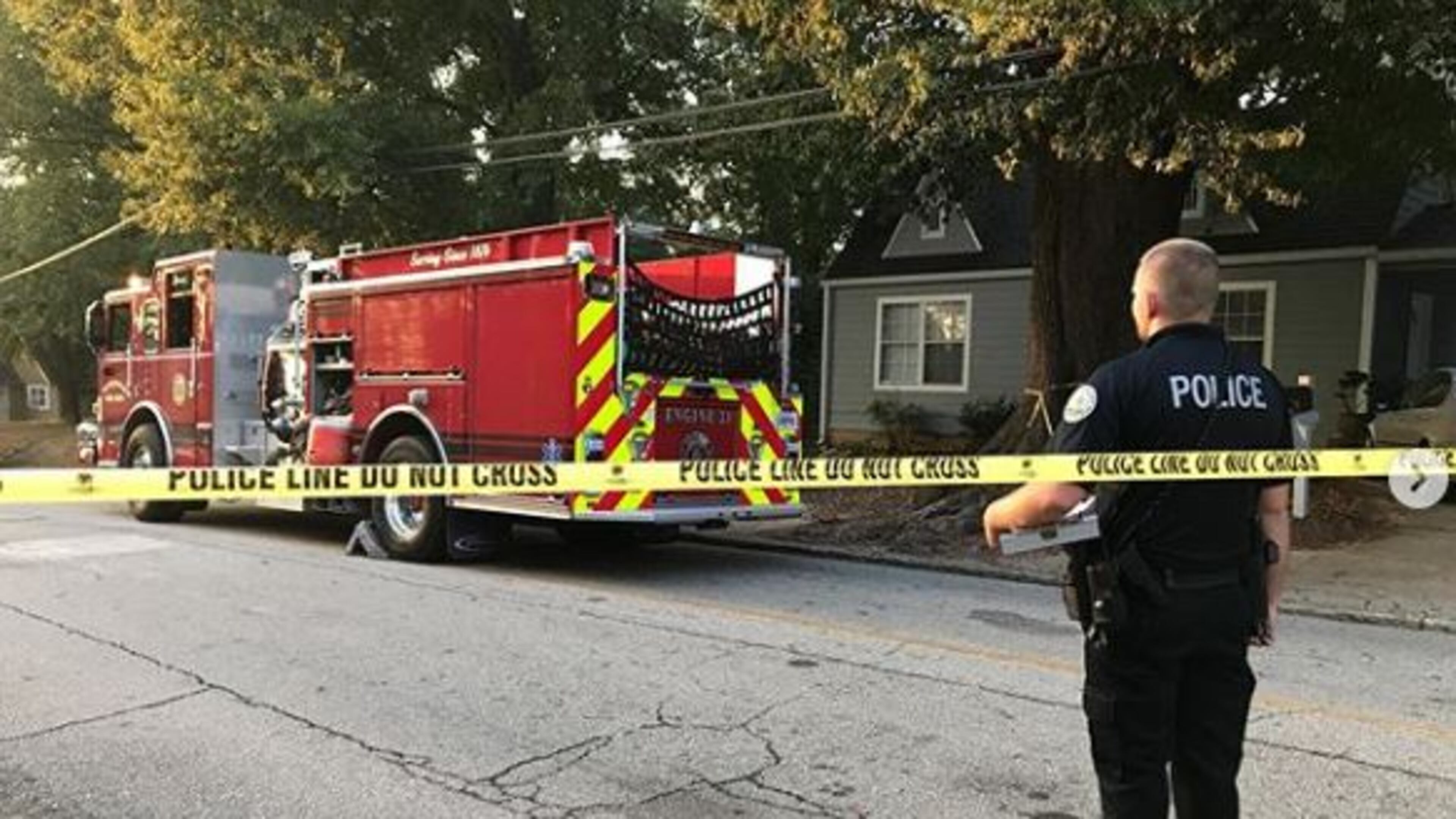 The incident happened on West Avenue at Comer Street.