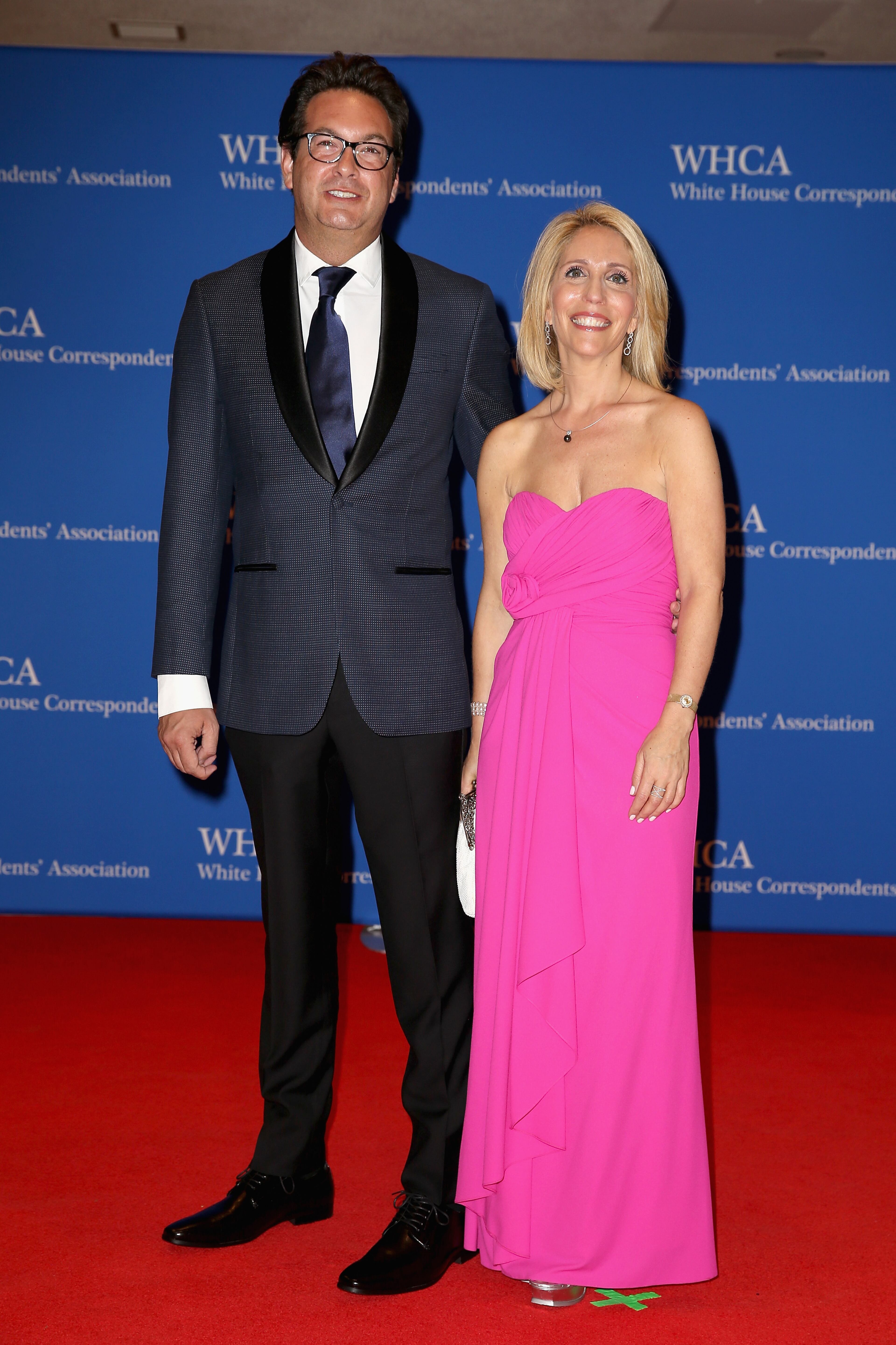 WASHINGTON, DC - APRIL 29: Marc Adelman and Dana Bash attend the 2017 White House Correspondents' Association Dinner at Washington Hilton on April 29, 2017 in Washington, DC. (Photo by Tasos Katopodis/Getty Images)
