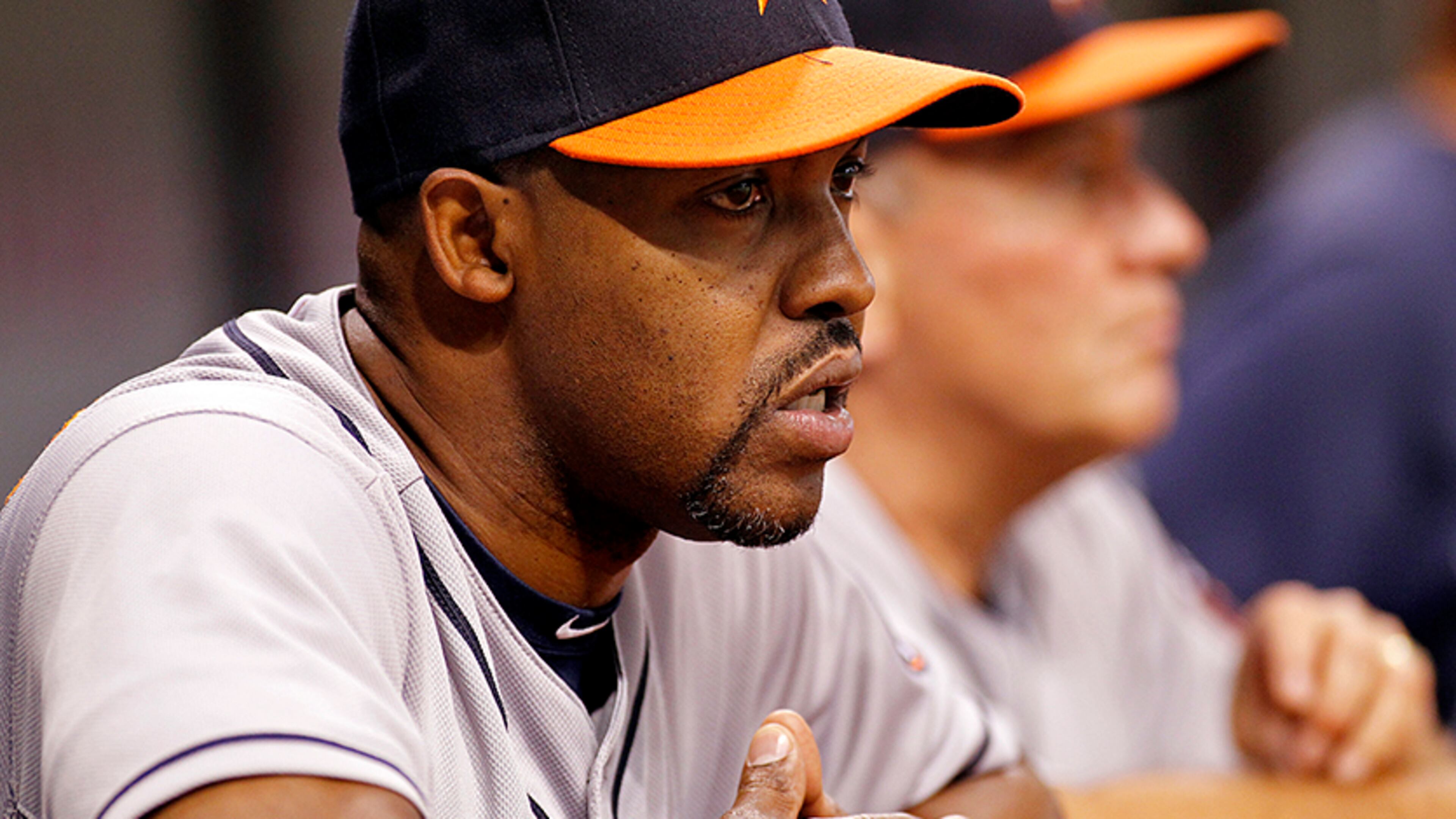 Former Astros manager Bo Porter served as Fredi Gonzalez's third-base coach while with the Marlins.
