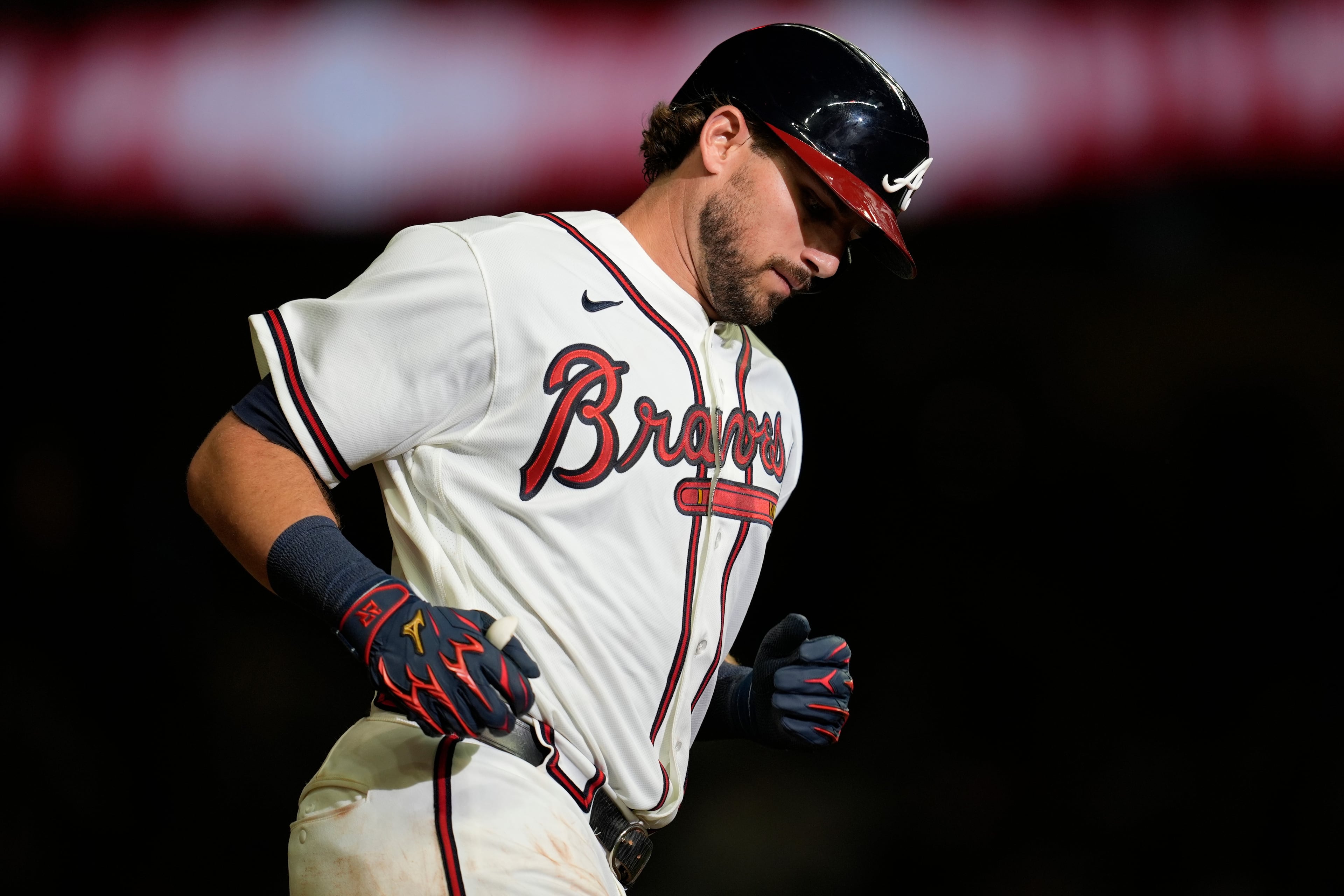 A resurgent Austin Riley? (AP Photo/Mike Stewart)