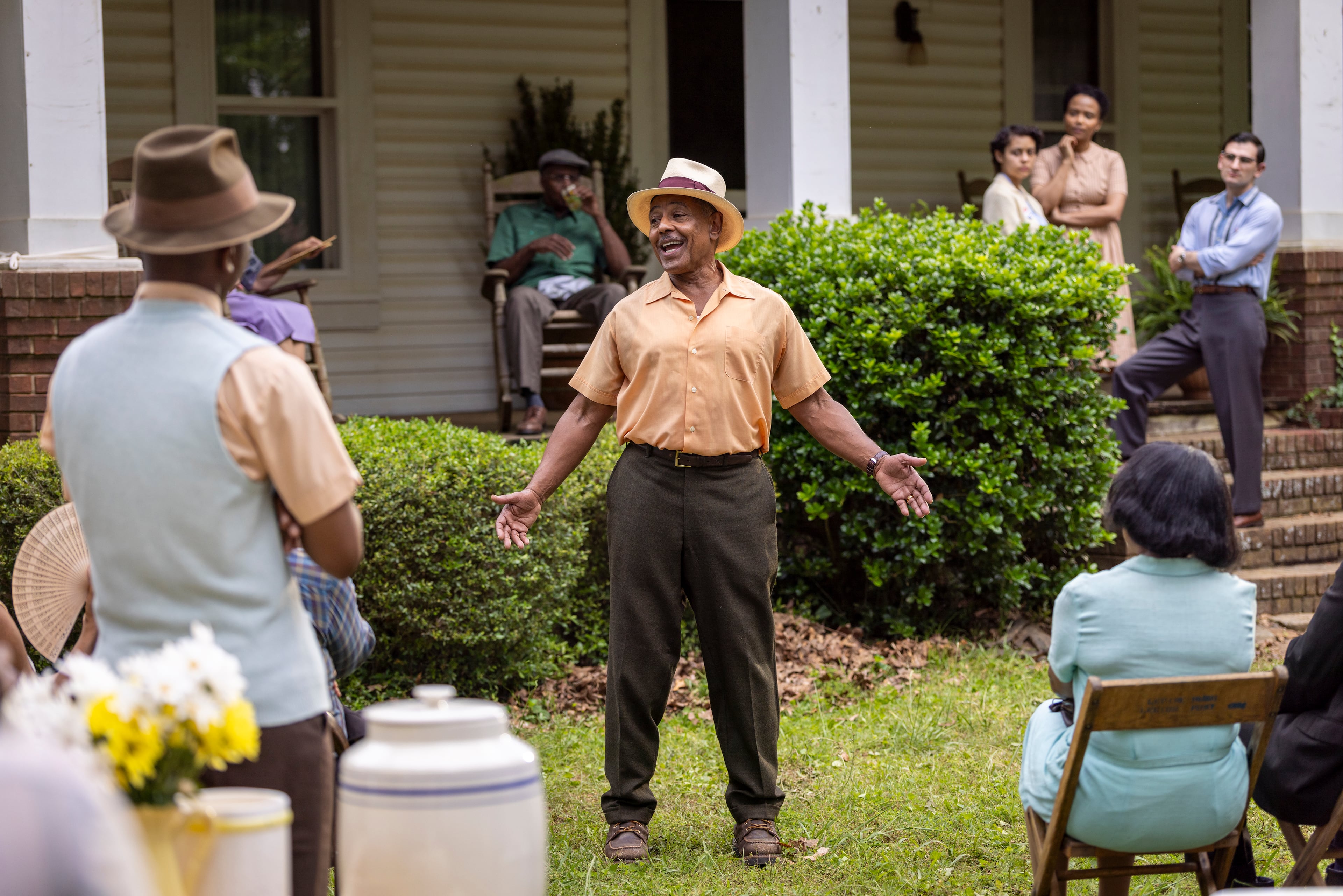 Giancarlo Esposito stars in Paramount Pictures' "By Any Means." (Courtesy of Paramount Pictures)