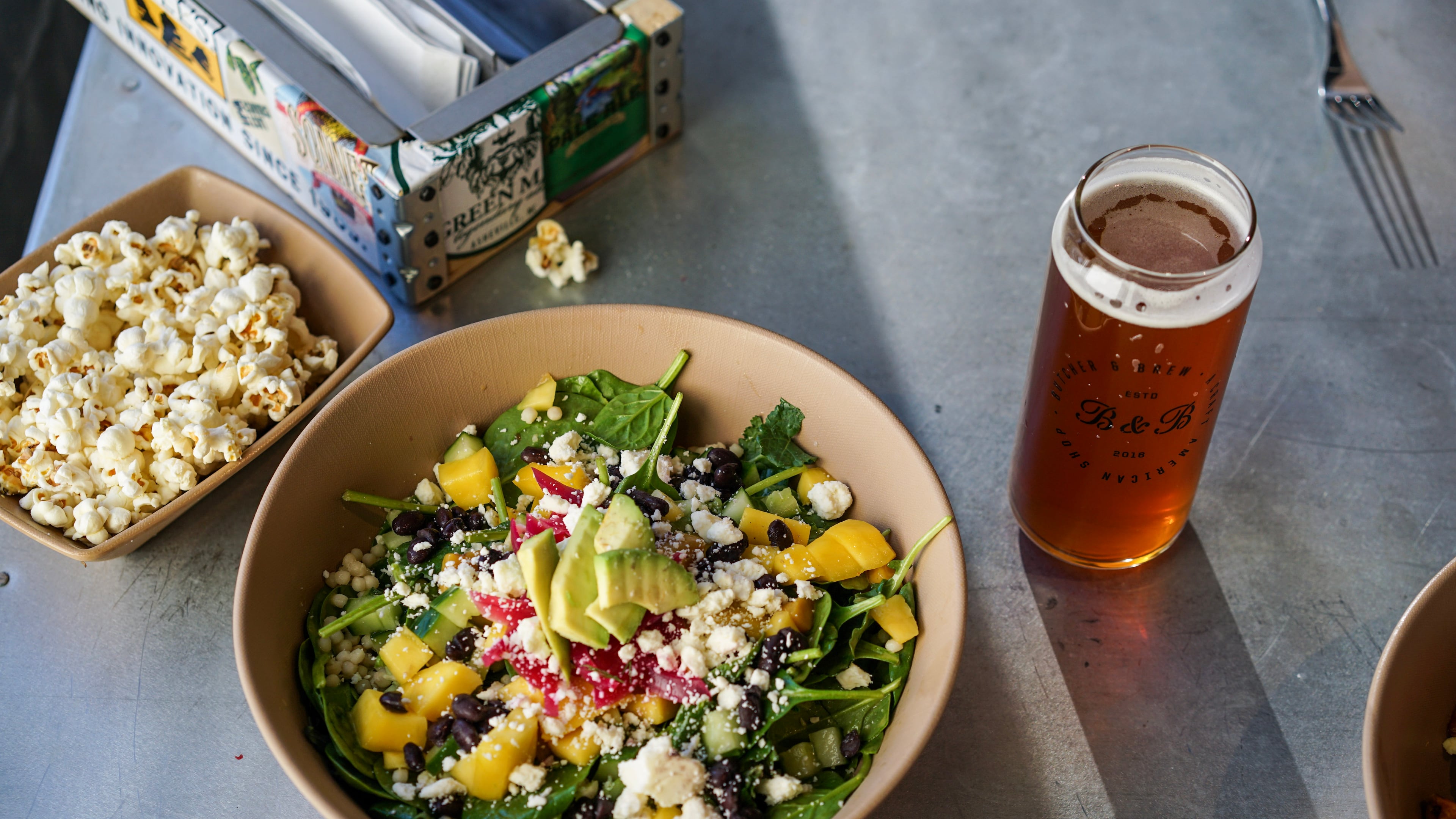 The Butcher & Brew Tropical Bowl was inspired by Maven Restaurant Group co-owner Louis Soon's upbringing in the Caribbean.
CONTRIBUTED BY BUTCHER & BREW