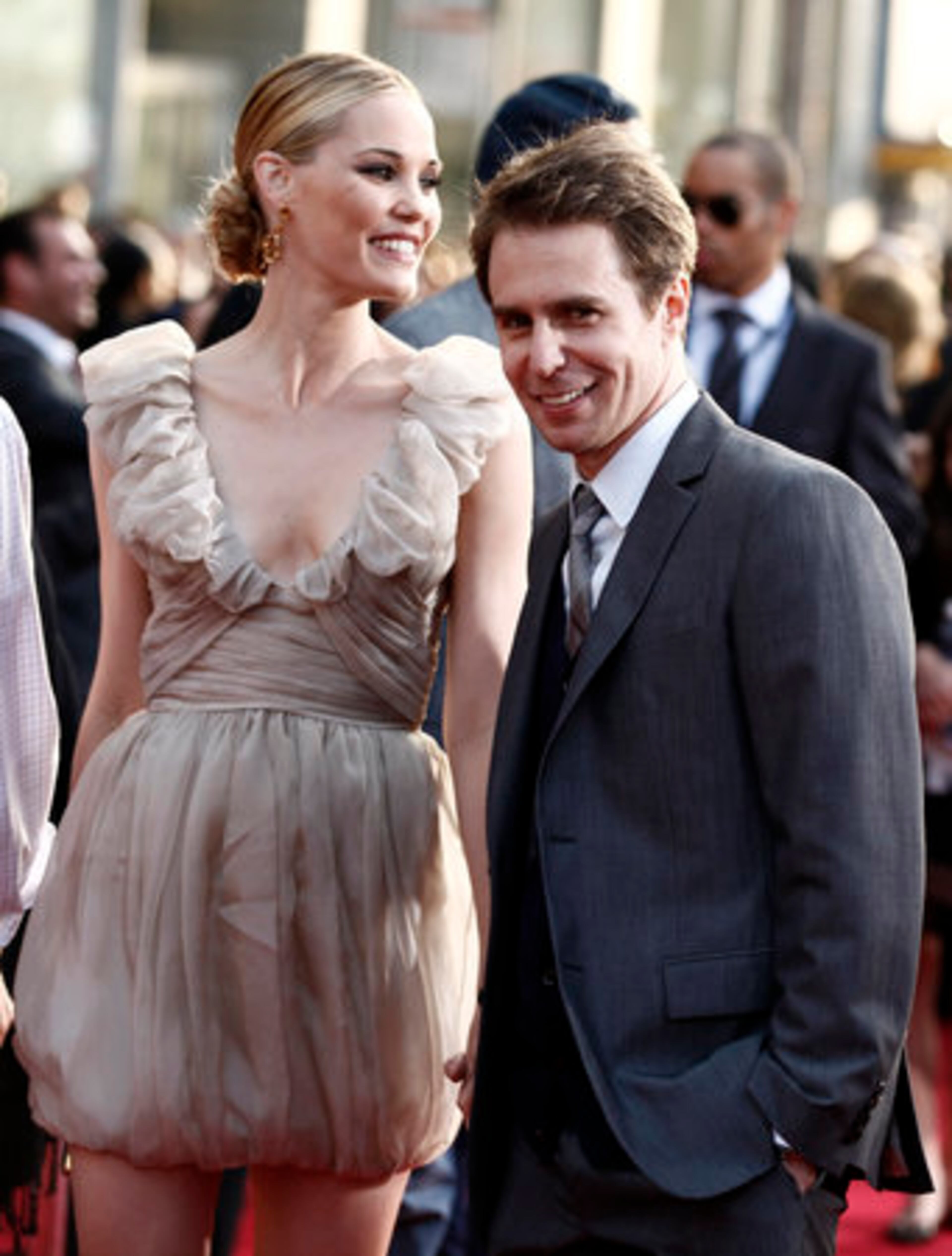 ... Leslie Bibb and Sam Rockwell ...