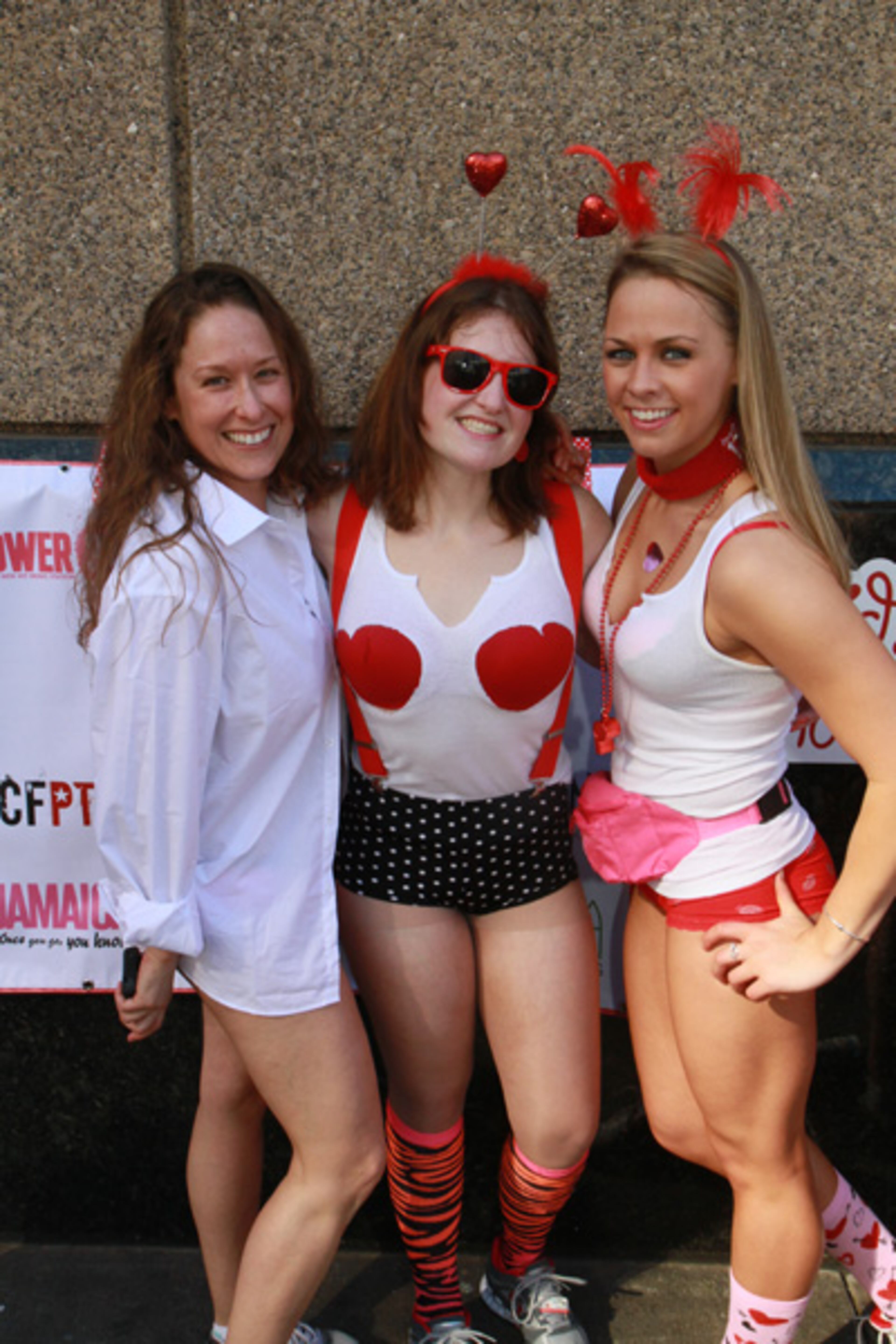 Here are some more photos from the Cupid Undie Run through Midtown Atlanta.