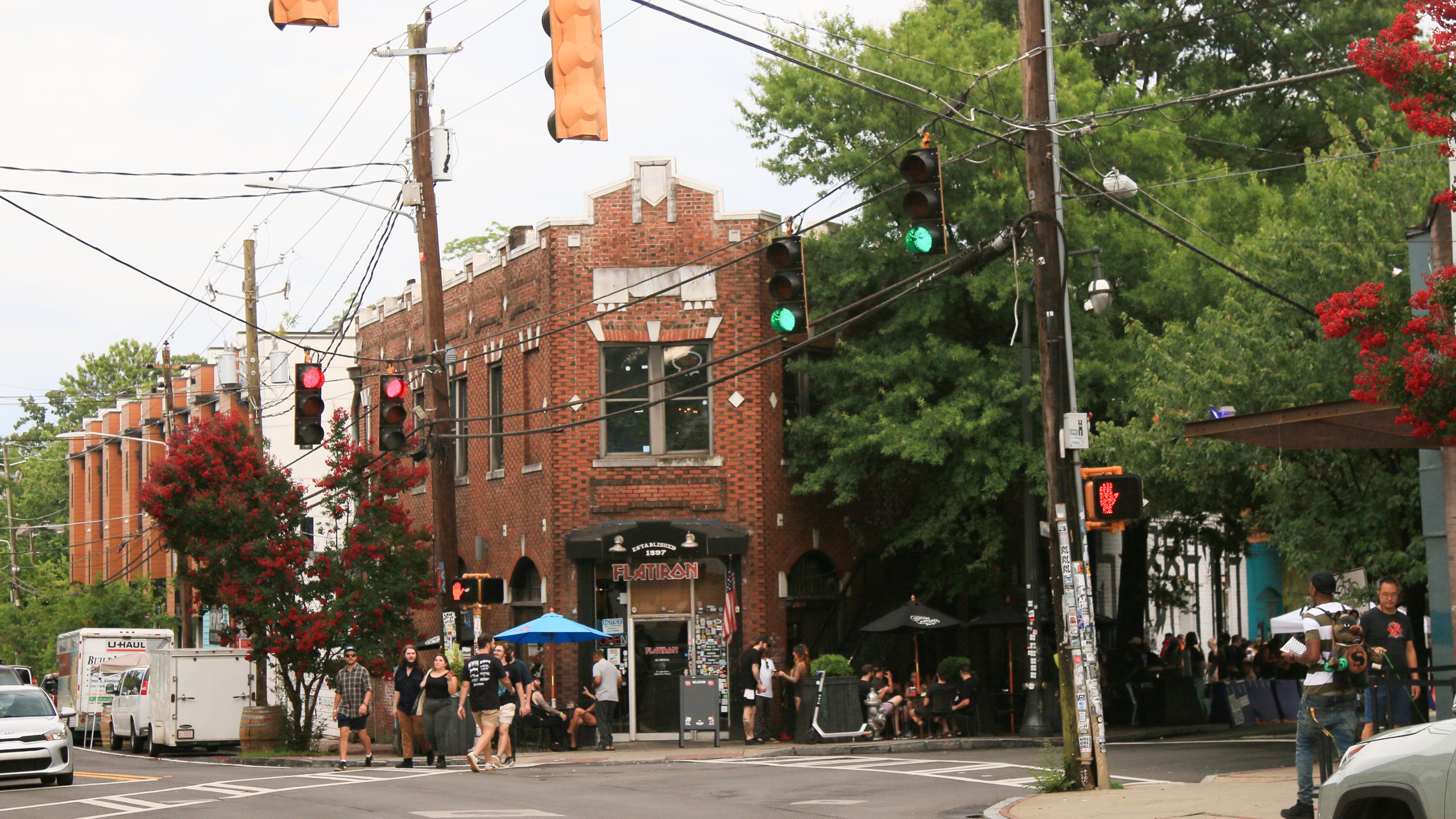 Flatiron Bar and Restaurant in East Atlanta Village in 2022. (Katrina Merto for the AJC)