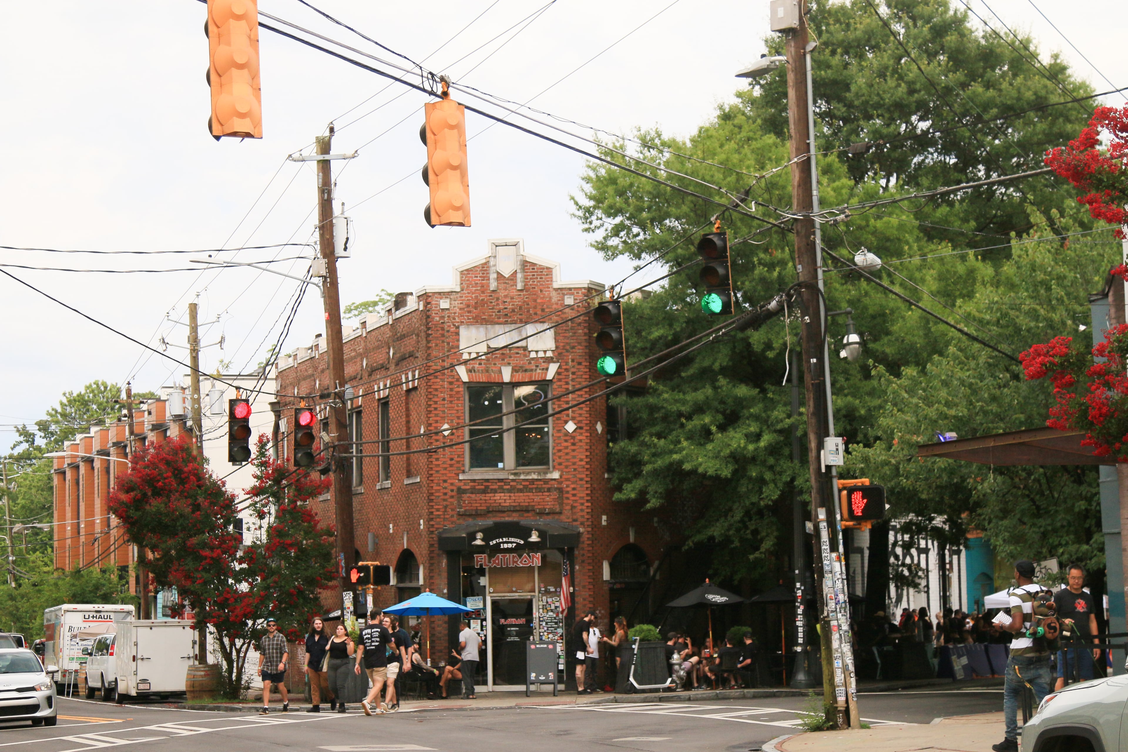 Flatiron Bar and Restaurant in East Atlanta Village in 2022. (Katrina Merto for the AJC)