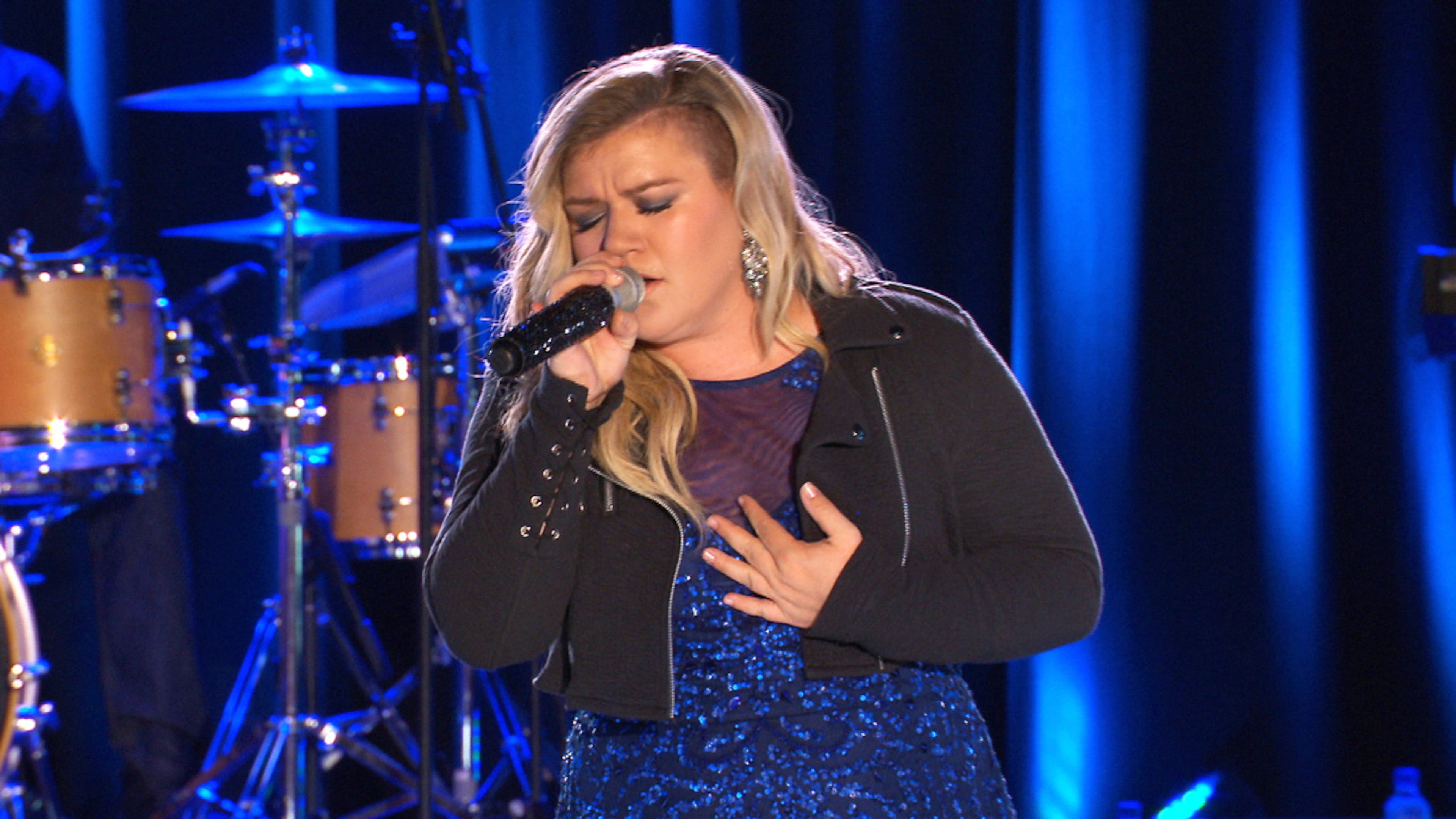 Kelly Clarkson at the Fourth of July spectacular special in D.C. July 4th. CREDIT: NBC