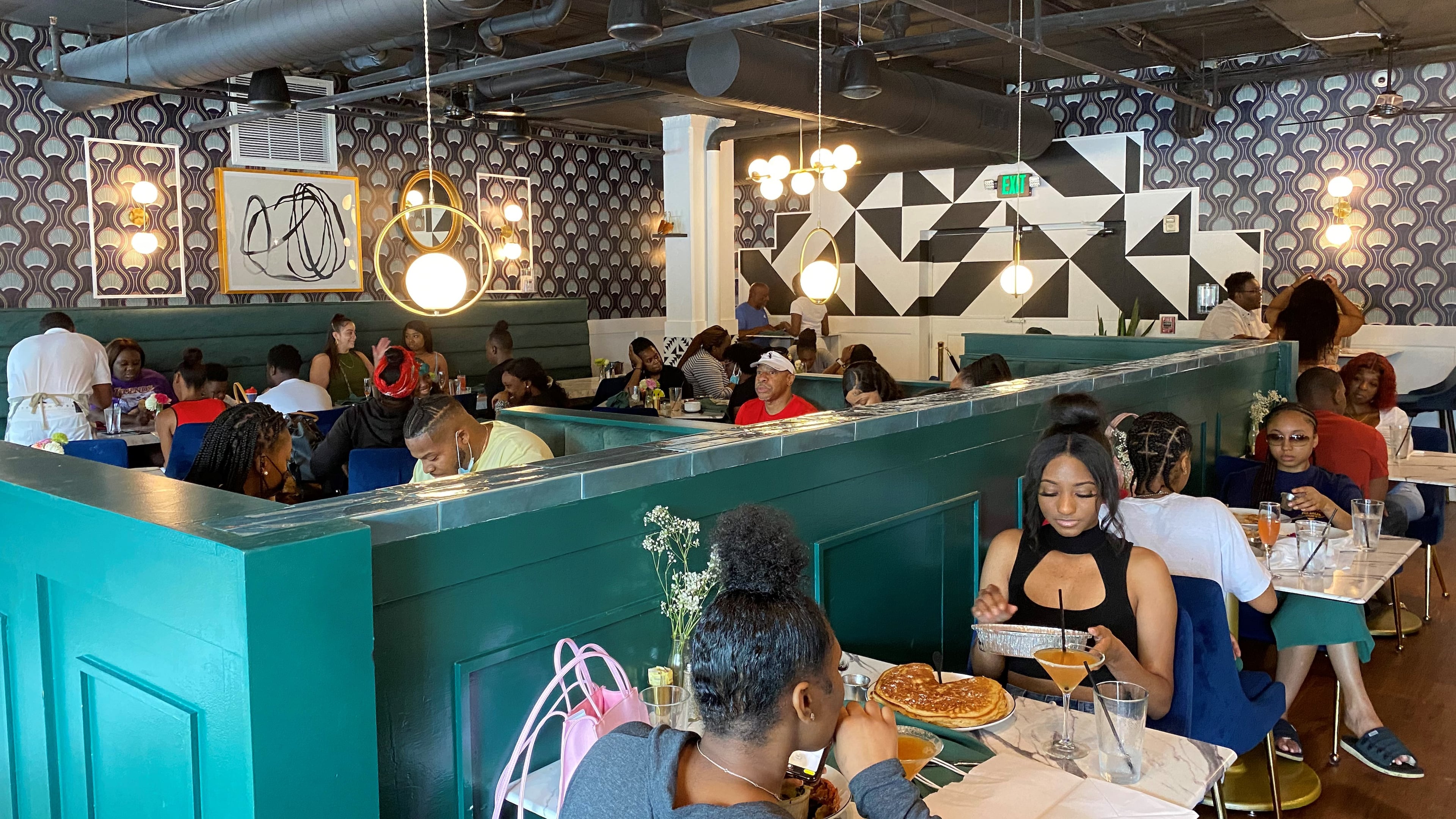 Breakfast at Barney’s is a new downtown hot spot for all-day brunch. Expect a wait, even on weekdays. Takeout also is an option. /
Wendell Brock for The Atlanta Journal-Constitution