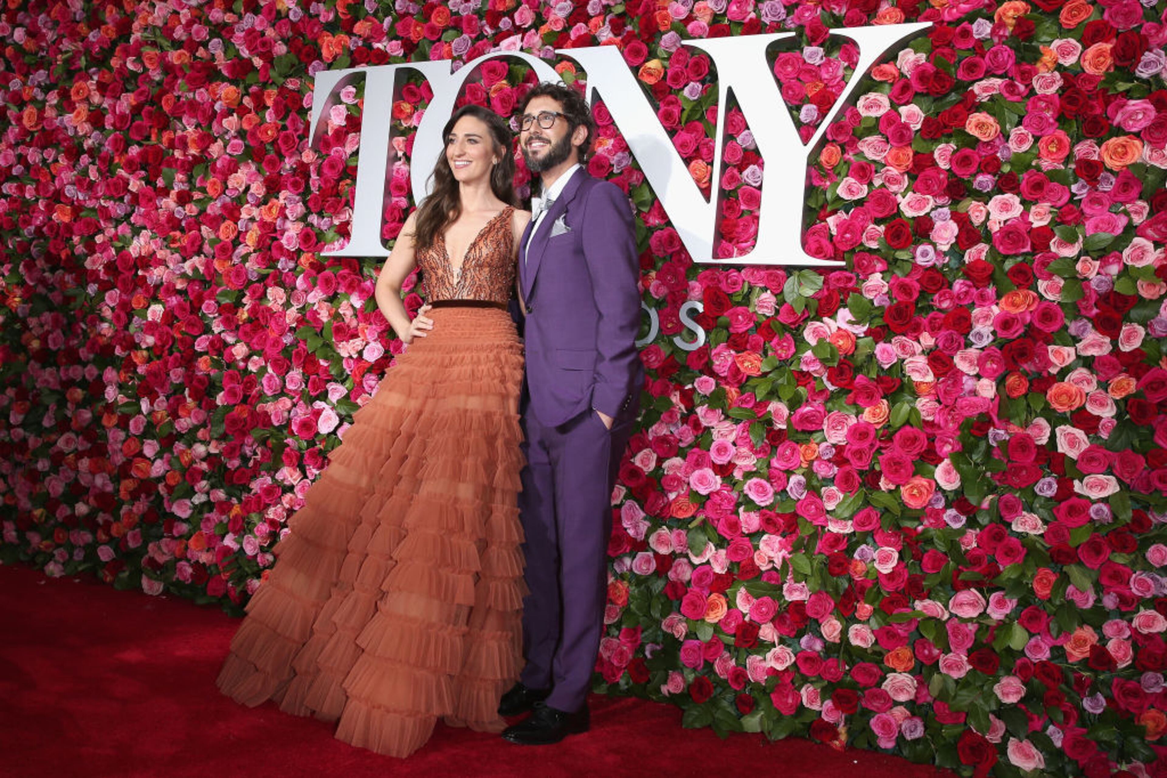 NEW YORK, NY - JUNE 10: Sara Bareilles and Josh Groban attend the 72nd Annual Tony Awards at Radio City Music Hall on June 10, 2018 in New York City. (Photo by Jemal Countess/Getty Images for Tony Awards Productions
)