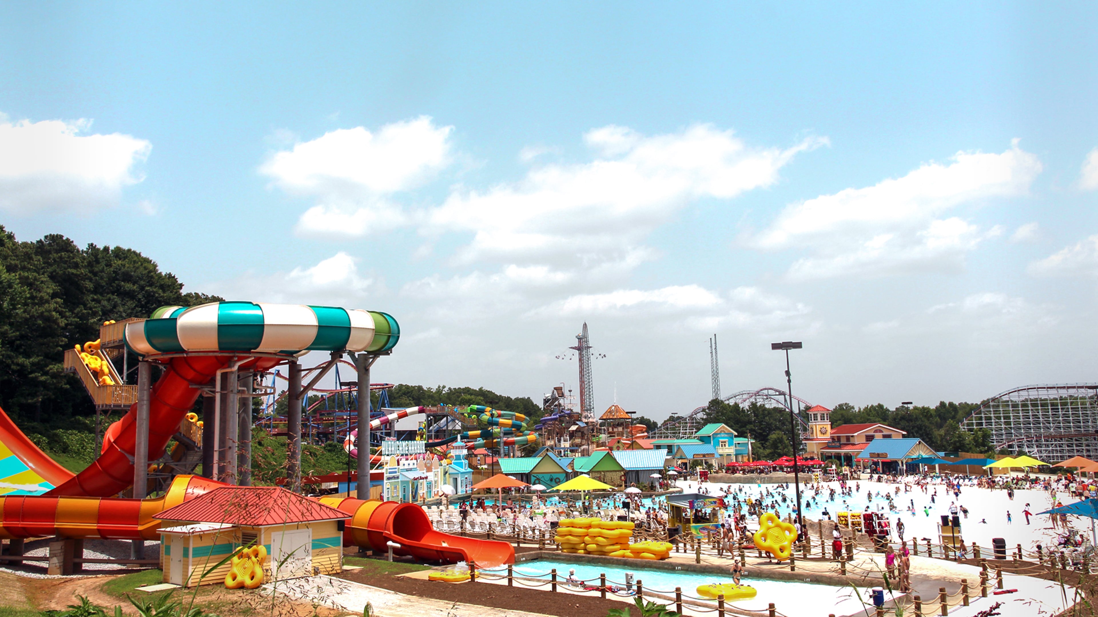 Hurricane Harbor is a water park inside Six Flags Over Georgia.
(Courtesy of Six Flags Over Georgia)