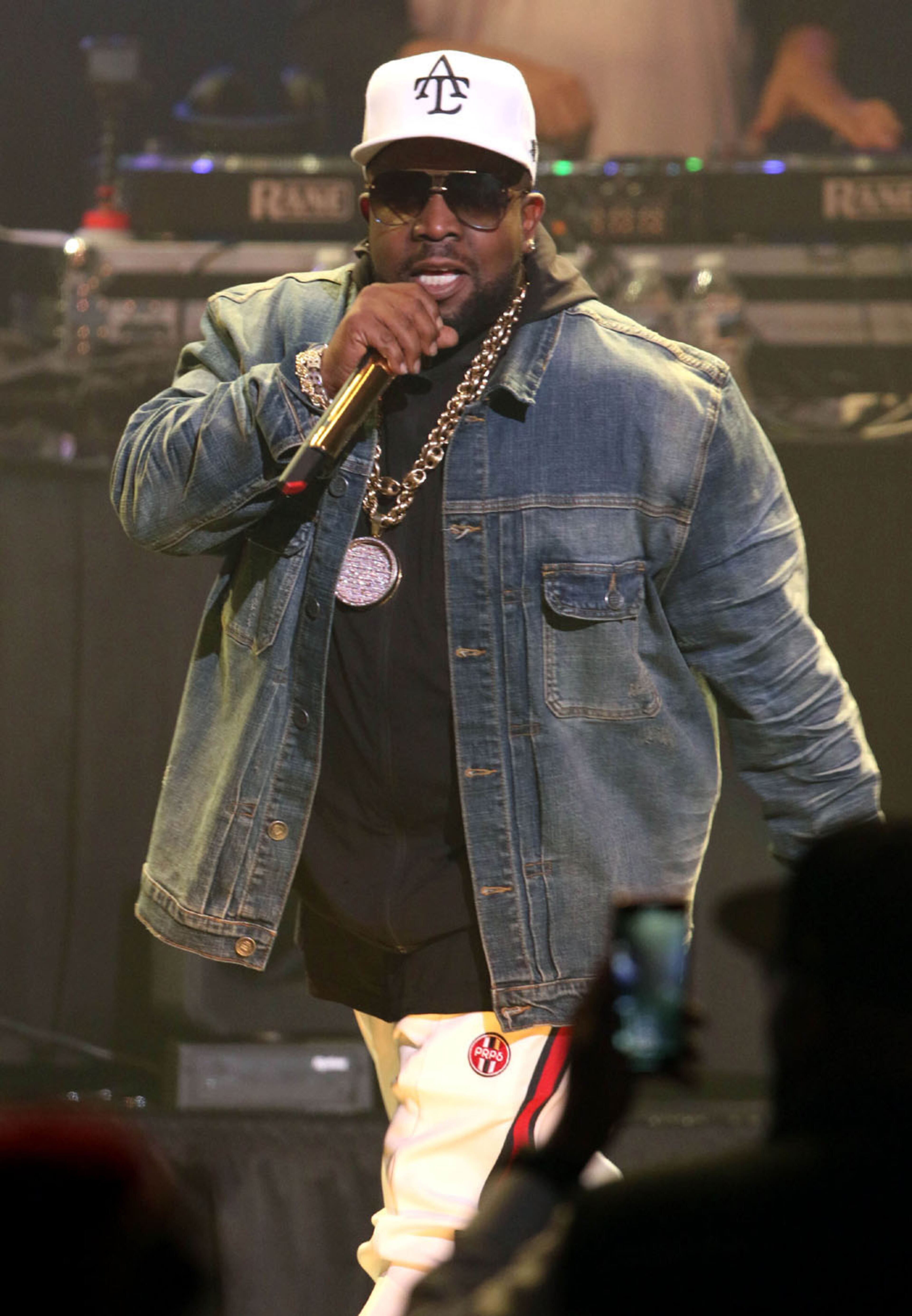 The Atlanta-based hip-hop collective known as the Dungeon Family brought its Reunion Tour for a sold-out show at the Fox Theatre on Saturday, April 20, 2019. The Dungeon Family Reunion Tour features Big Boi, Goodie Mob, YoungBloodz, KP the Great and Kneel & Rey. (Photo:
Robb Cohen Photography & Video /RobbsPhotos.com)