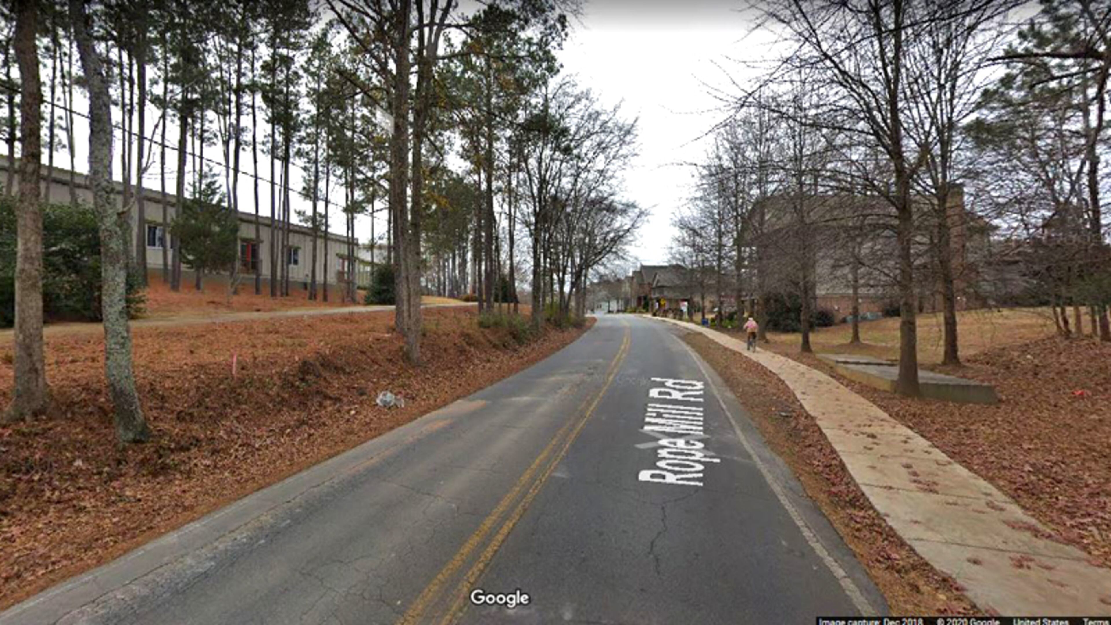 Proposed improvements for a section of Rope Mill Road north of downtown Woodstock are the subject of an open house and public input meeting 5 p.m. Wednesday, Feb. 5, in the Chambers at City Center. GOOGLE MAPS