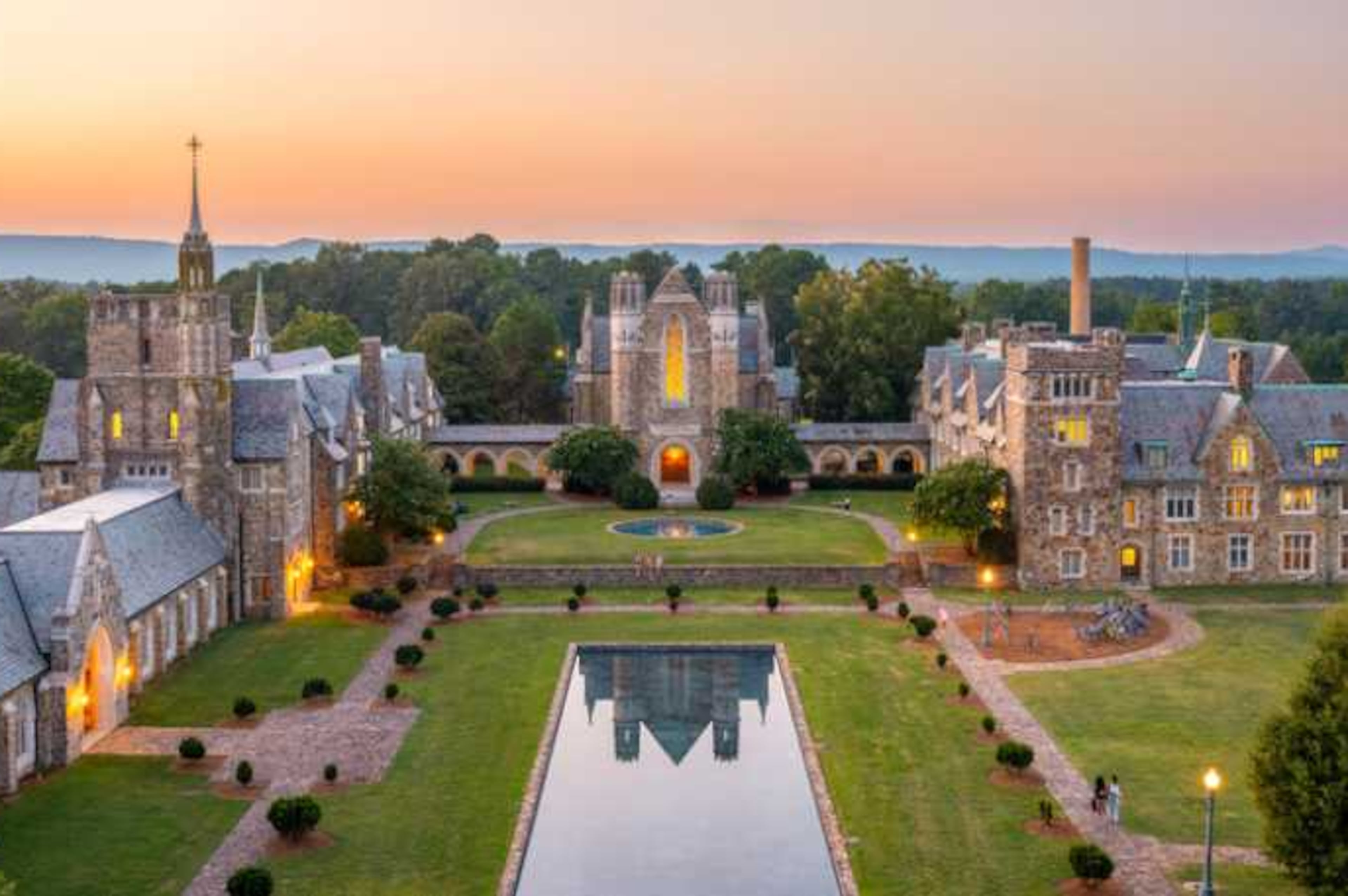 Berry College sunset
