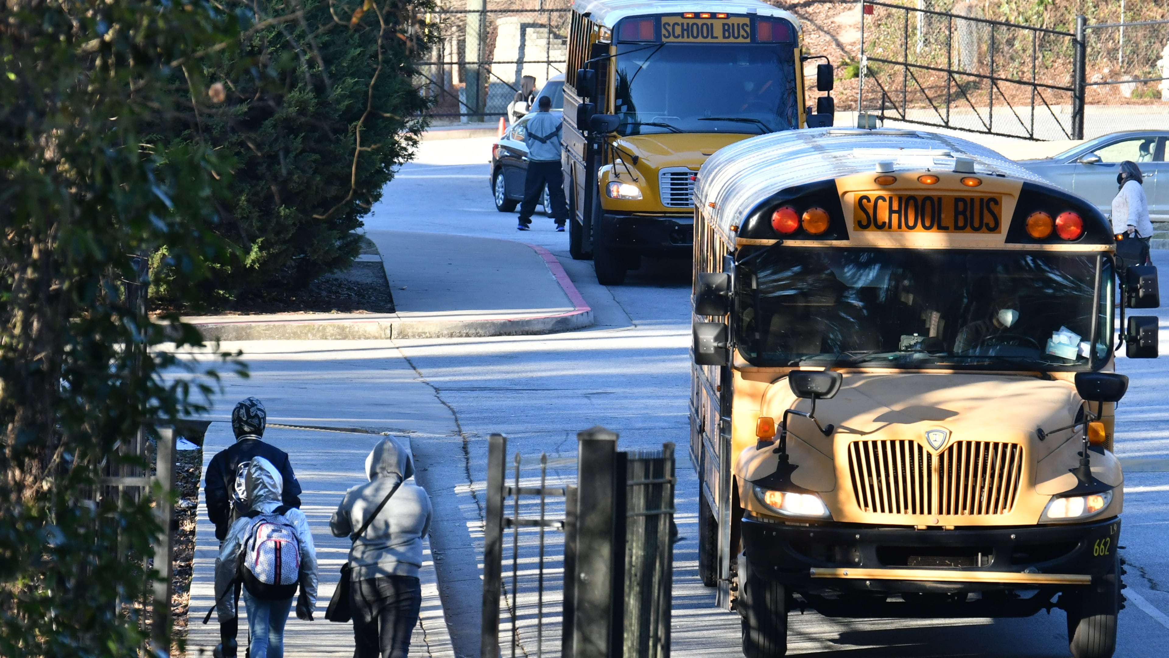 Crawford W. Long Middle School, in the Glenrose Heights neighborhood in south Atlanta, sits next to a metal processing facility that was the subject of an emergency order issued by Environmental Protection Agency on Jan. 10. The EPA cited “imminent and substantial endangerment” from the TAV Holdings' hazardous waste releases, saying they may pose a threat to the public and the environment. (Hyosub Shin / Hyosub.Shin@ajc.com)