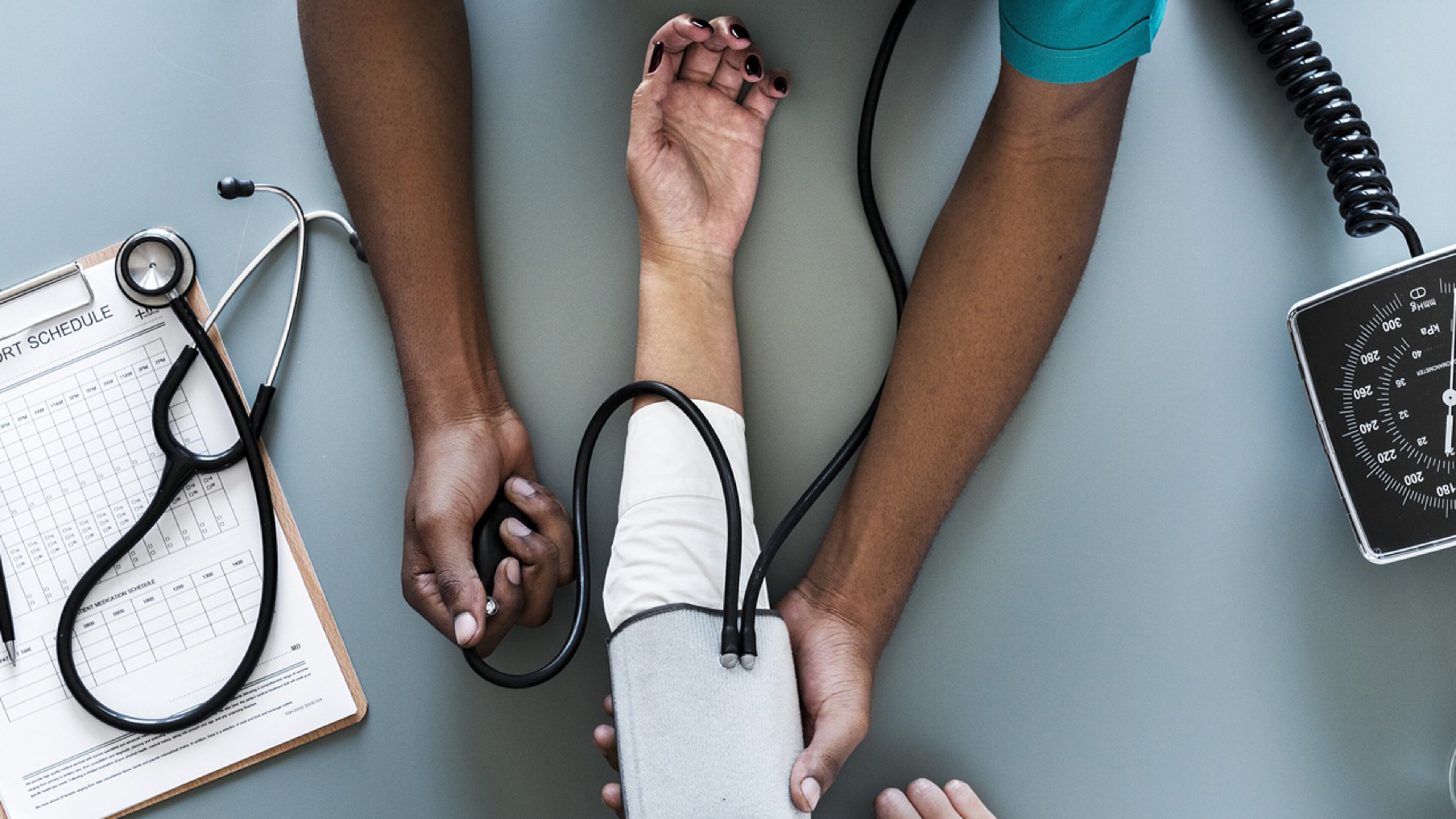 FILE PHOTO: A man who worked at New York University's hospital as a janitor recently graduated from the university's nursing program.