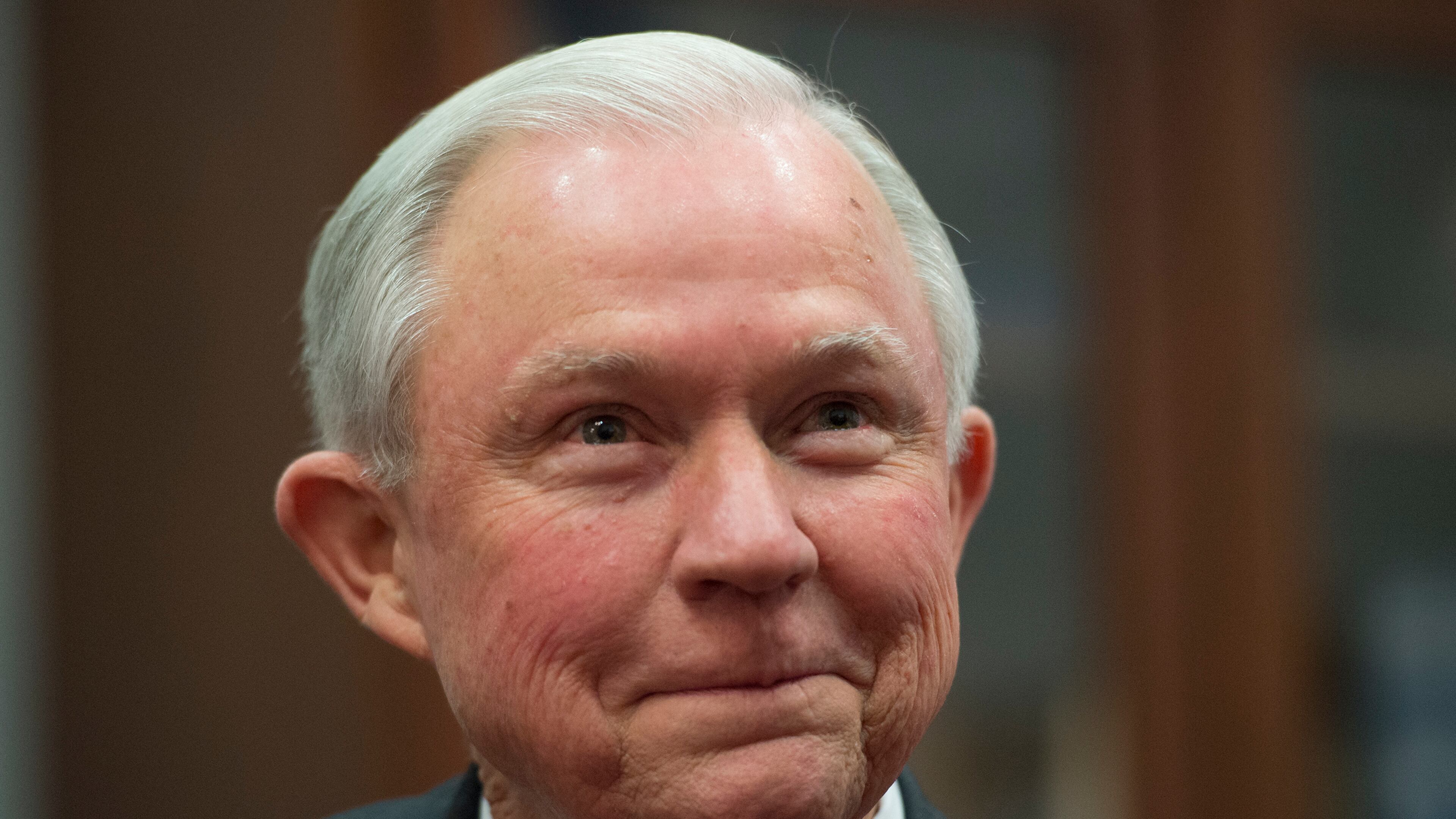 Attorney General nominee Sen. Jeff Sessions, R-Ala., on Capitol Hill in Washington. AP file/Molly Riley