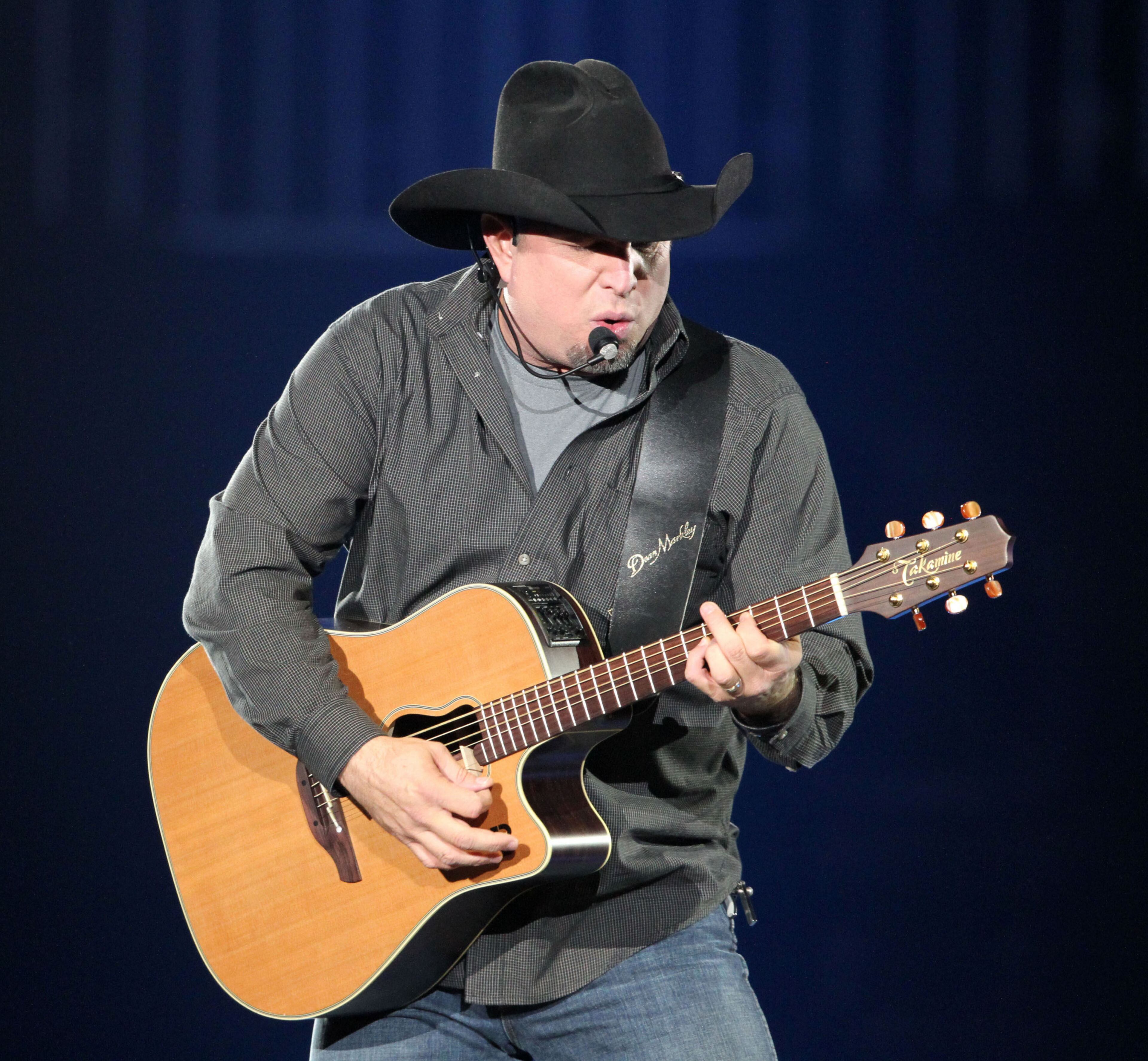 Legendary country singer-songwriter-guitarist Garth Brooks played the first of seven sold out shows Friday evening at Philips Arena. Robb D. Cohen/RobbsPhotos.com