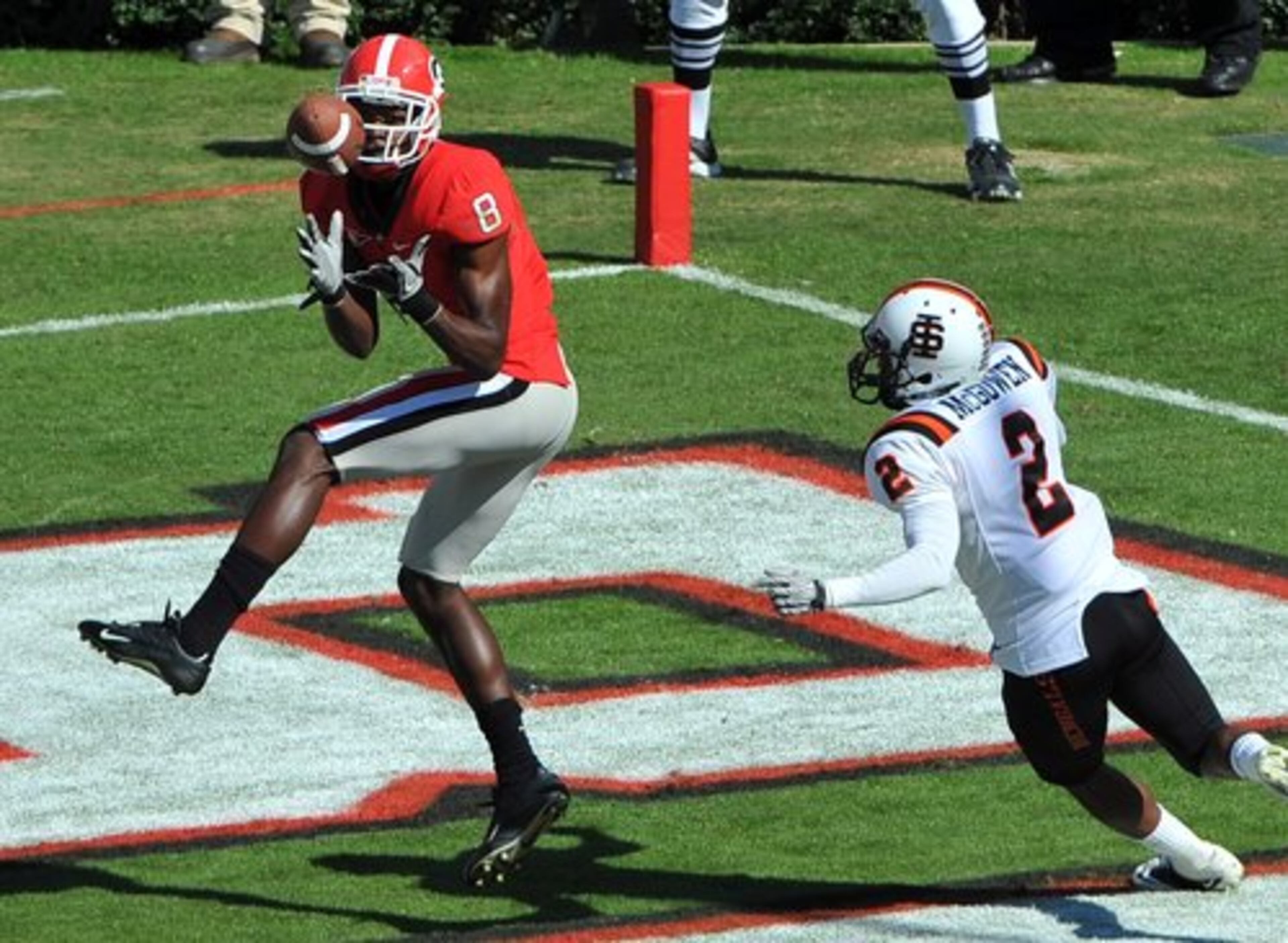 A.J. Green added a TD reception in the first half on a pass from Murray.