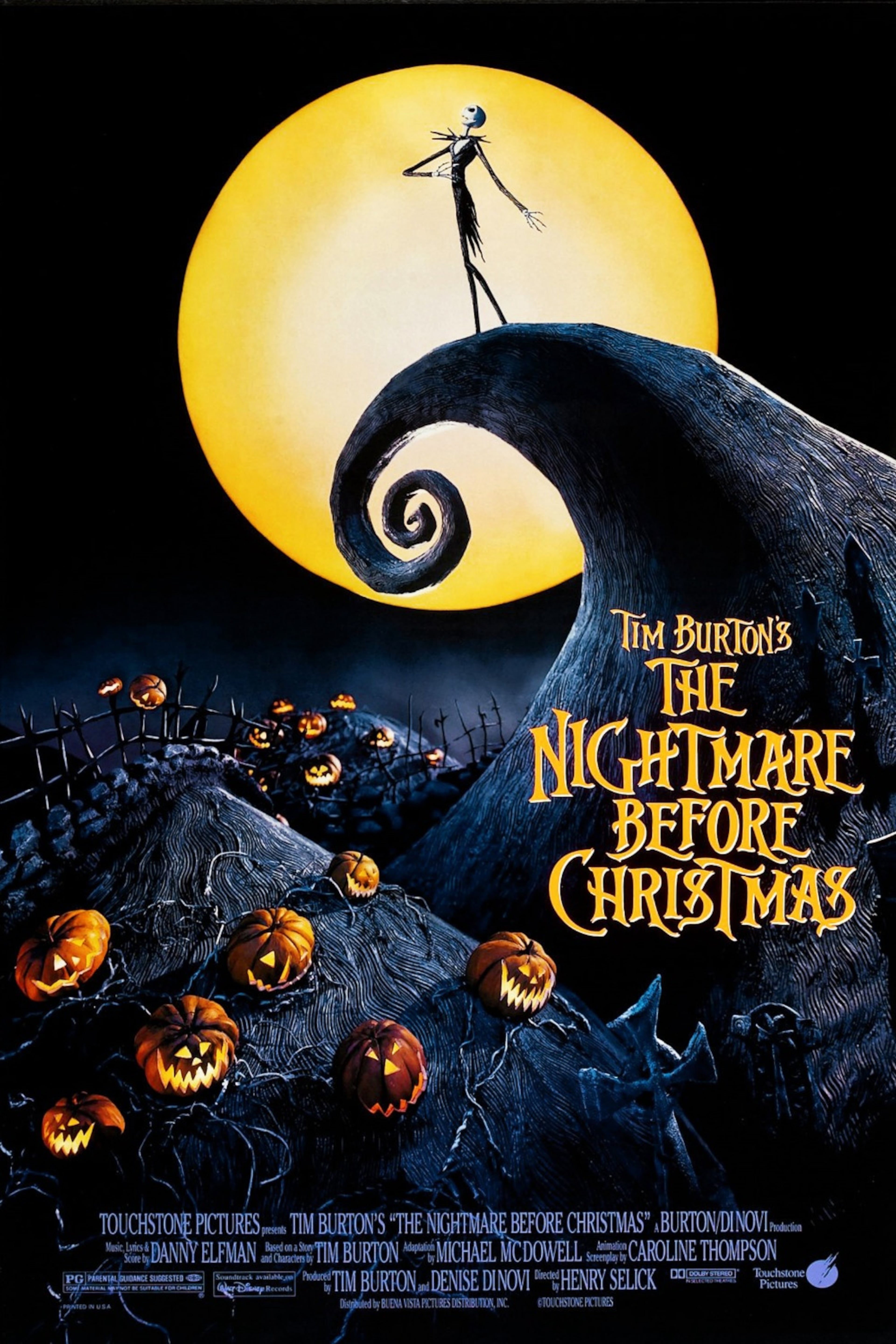 Tim Burton's "The Nightmare Before Christmas" will screen this October as part of the outdoor screening series Off the Wall on the Beltline. (Courtesy of Off the Wall)