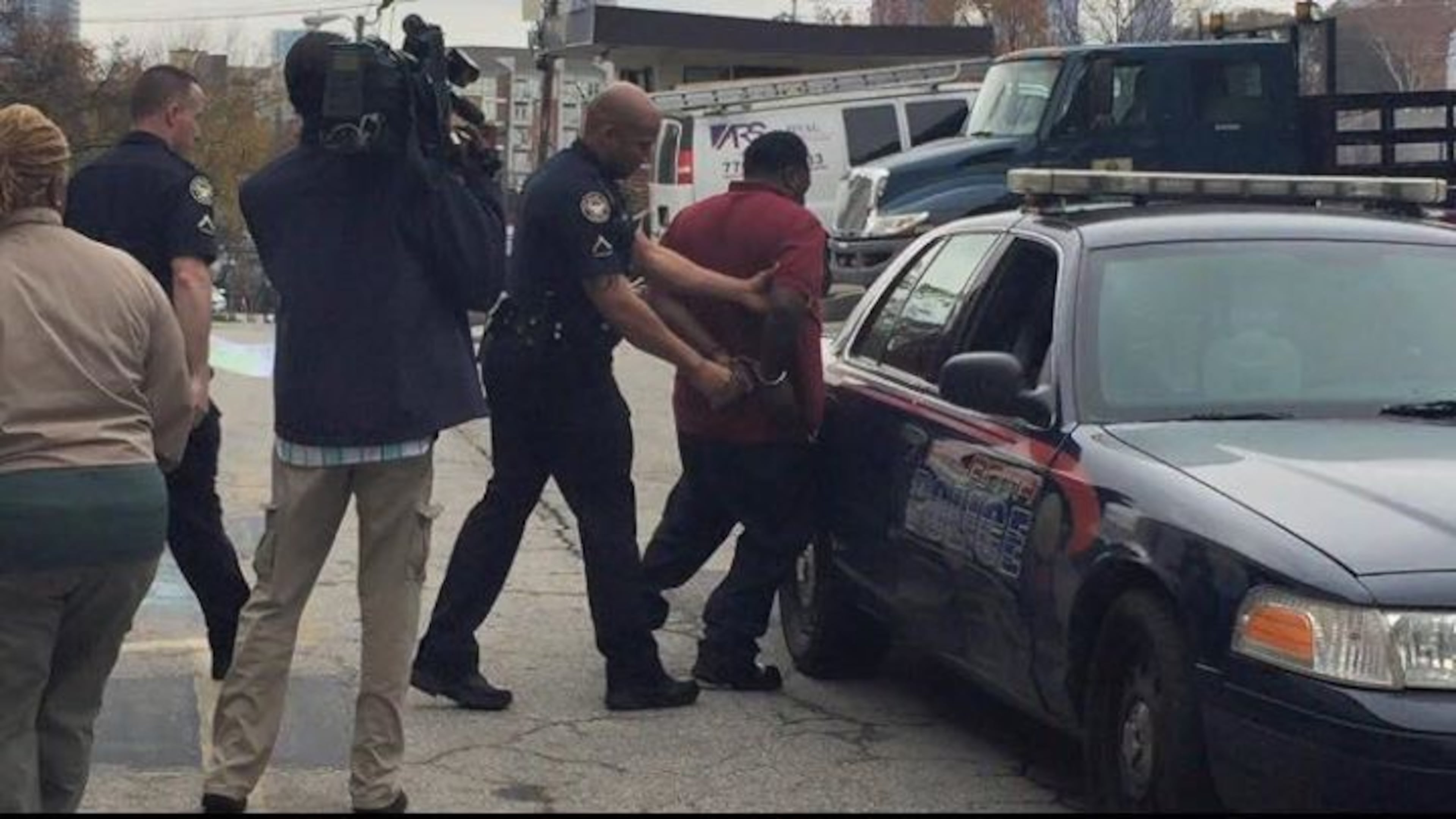 Jesse Pullins, a 12-year veteran of the Atlanta watershed department, was arrested Tuesday on bribery charges. (Credit: Channel 2 Action News)