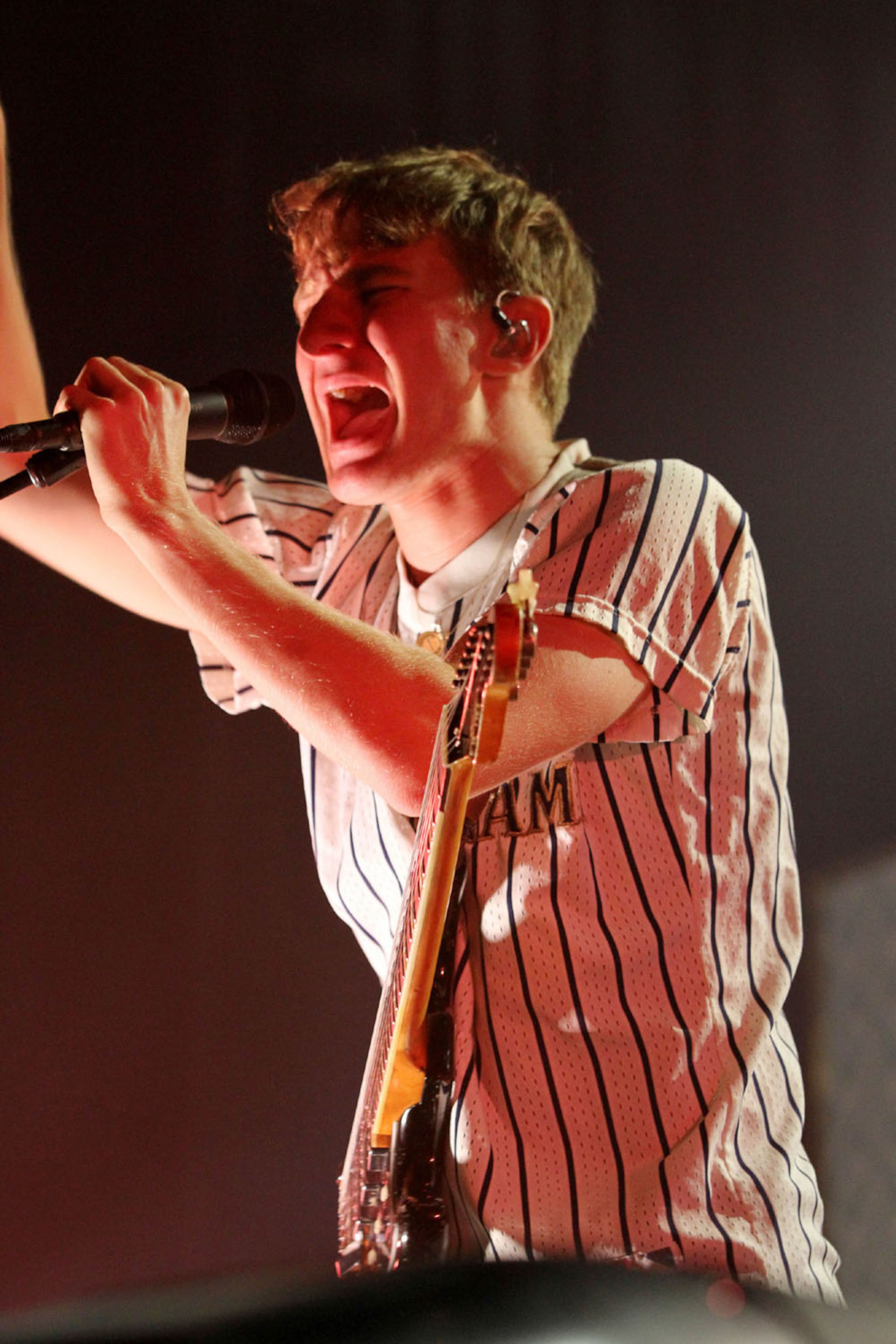 #18 of #34. PLEASE KEEP IN SEQUENTIAL ORDER FOR THE CONTINUITY OF THE GALLERY.
The Coca Cola Roxy Theater held its grand opening celebration on Saturday, April 8, 2017, with British indie favorites Glass Animals and Australia's Jagwar Ma selling out the venue for Radio 105.7's fouth birthday party bash. Located in the nearly completed Battery entertainment district, next to SunTrust Park, new home of the Atlanta Braves, the gorgeous, nearly 4,000 capacity venue got positive grades from most of the VIP's and concert fans in attendence.
Robb Cohen Photography & Video /RobbsPhotos.com