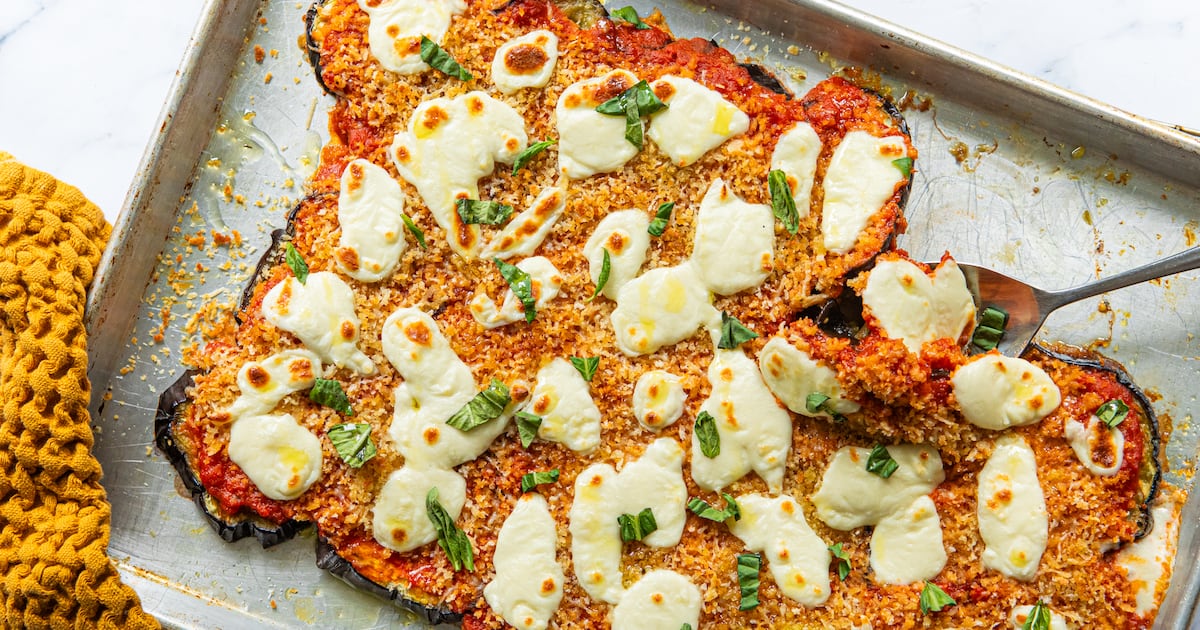 5:30 Challenge recipe: A sheet pan and broiler make quick eggplant Parm