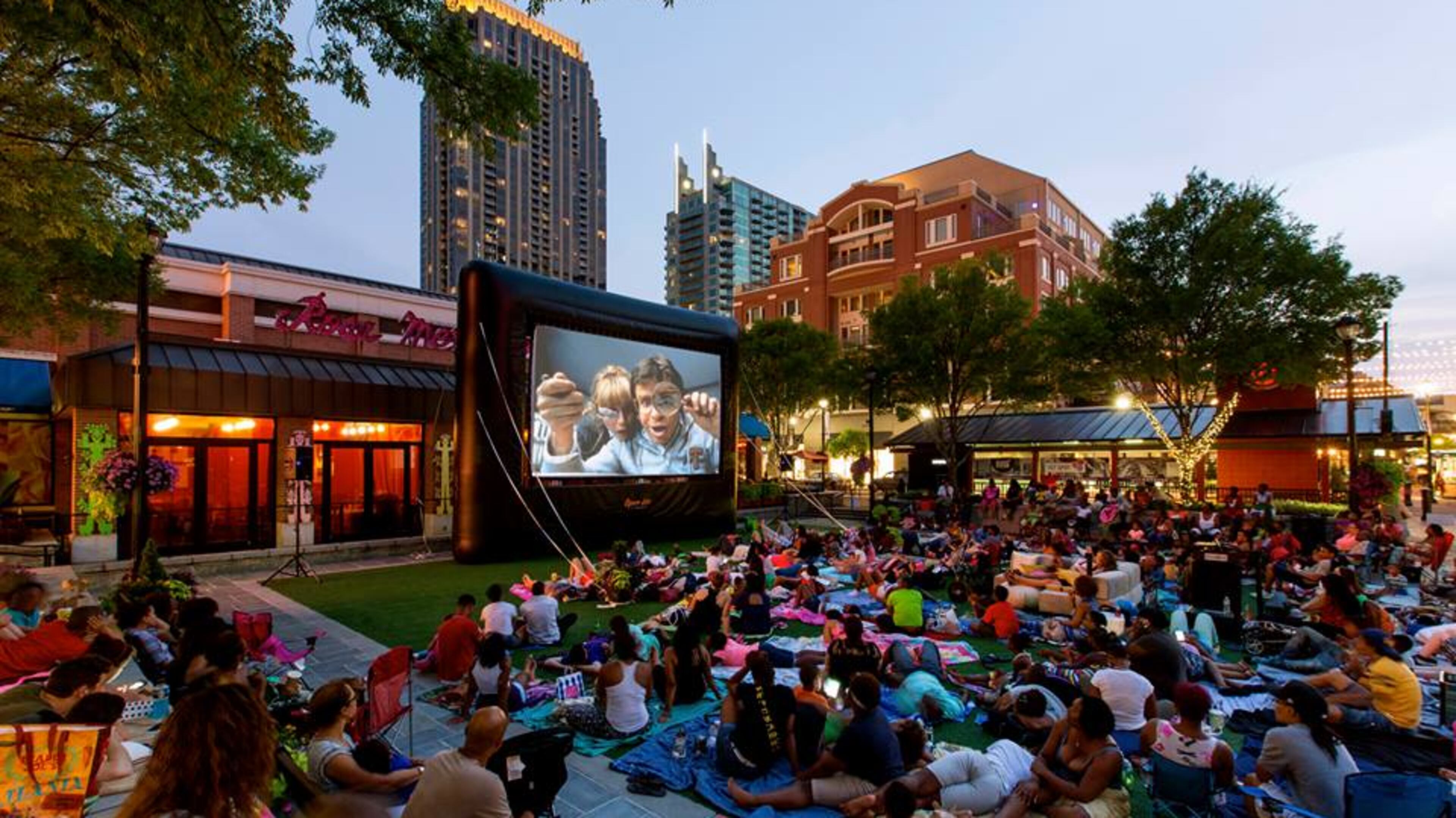 Free outdoor movie series at Atlantic Station