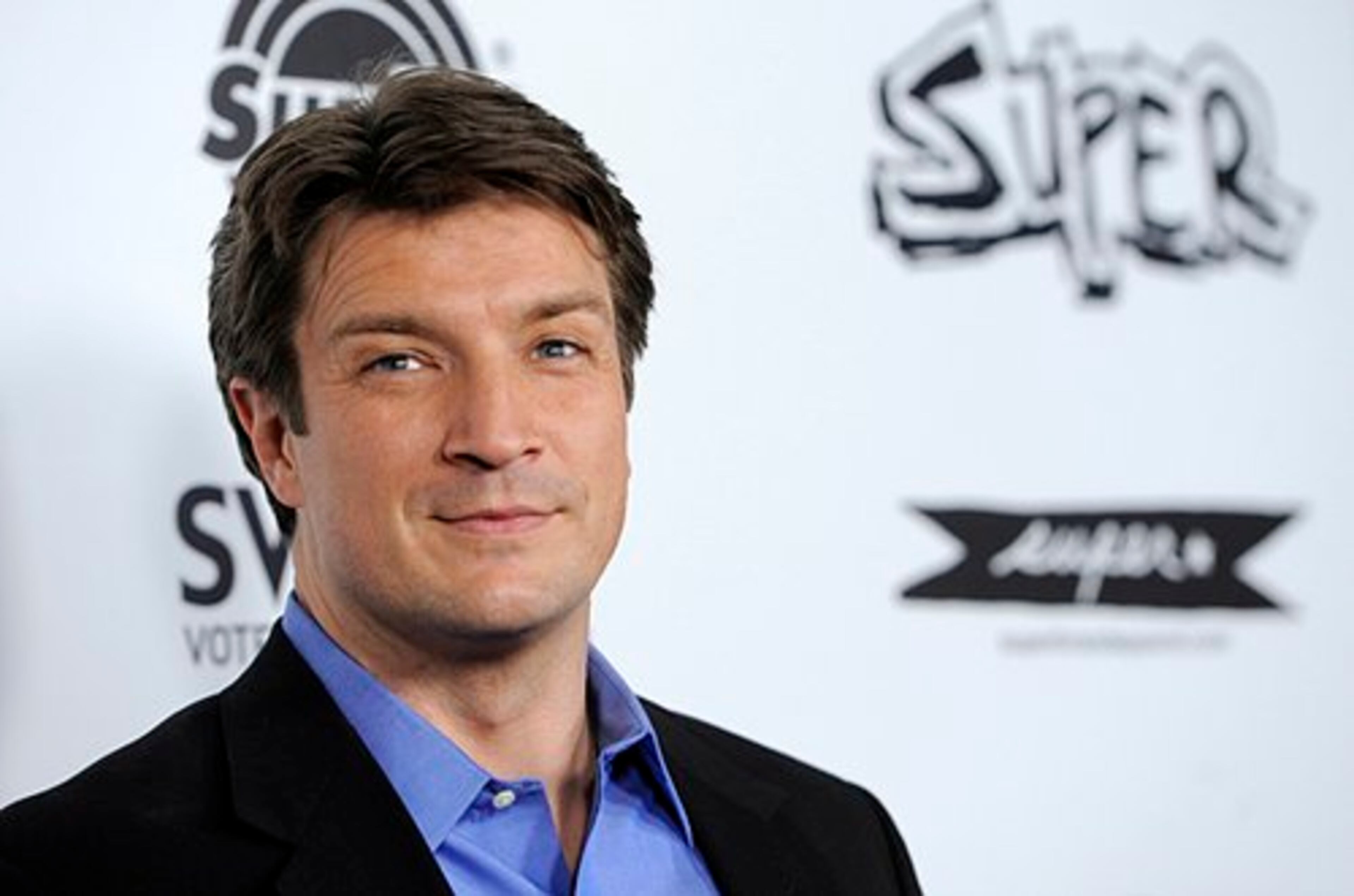 Nathan Fillion poses for photographers. Fillion also posed for the cover of the recent "Entertainment Weekly," which billed him as "Geek God," because of his roles in "Firefly," "Castle" and other geek-centric releases. He plays Holy Avenger in "Super."