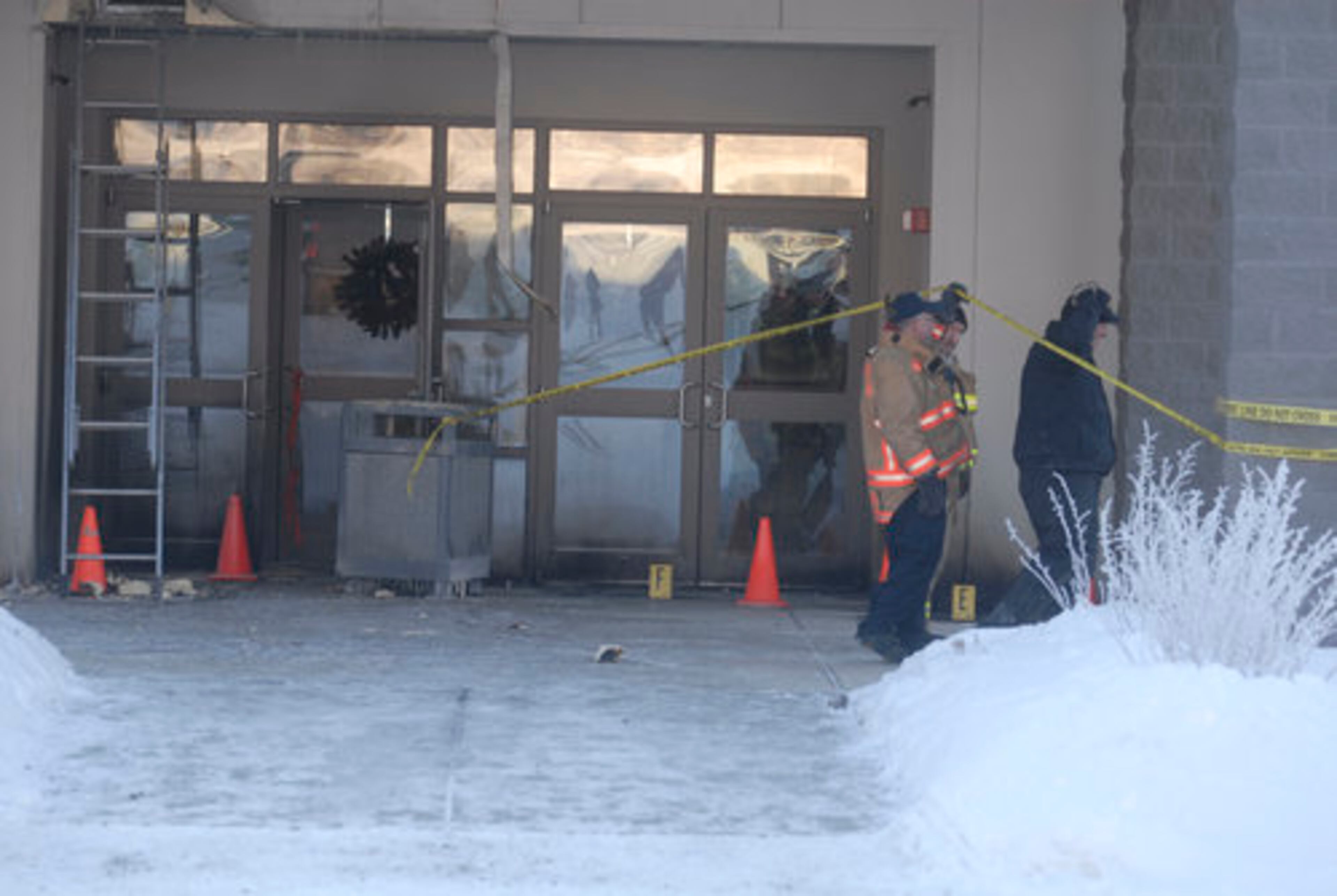 Investigators didn't know of any recent threats to the church.