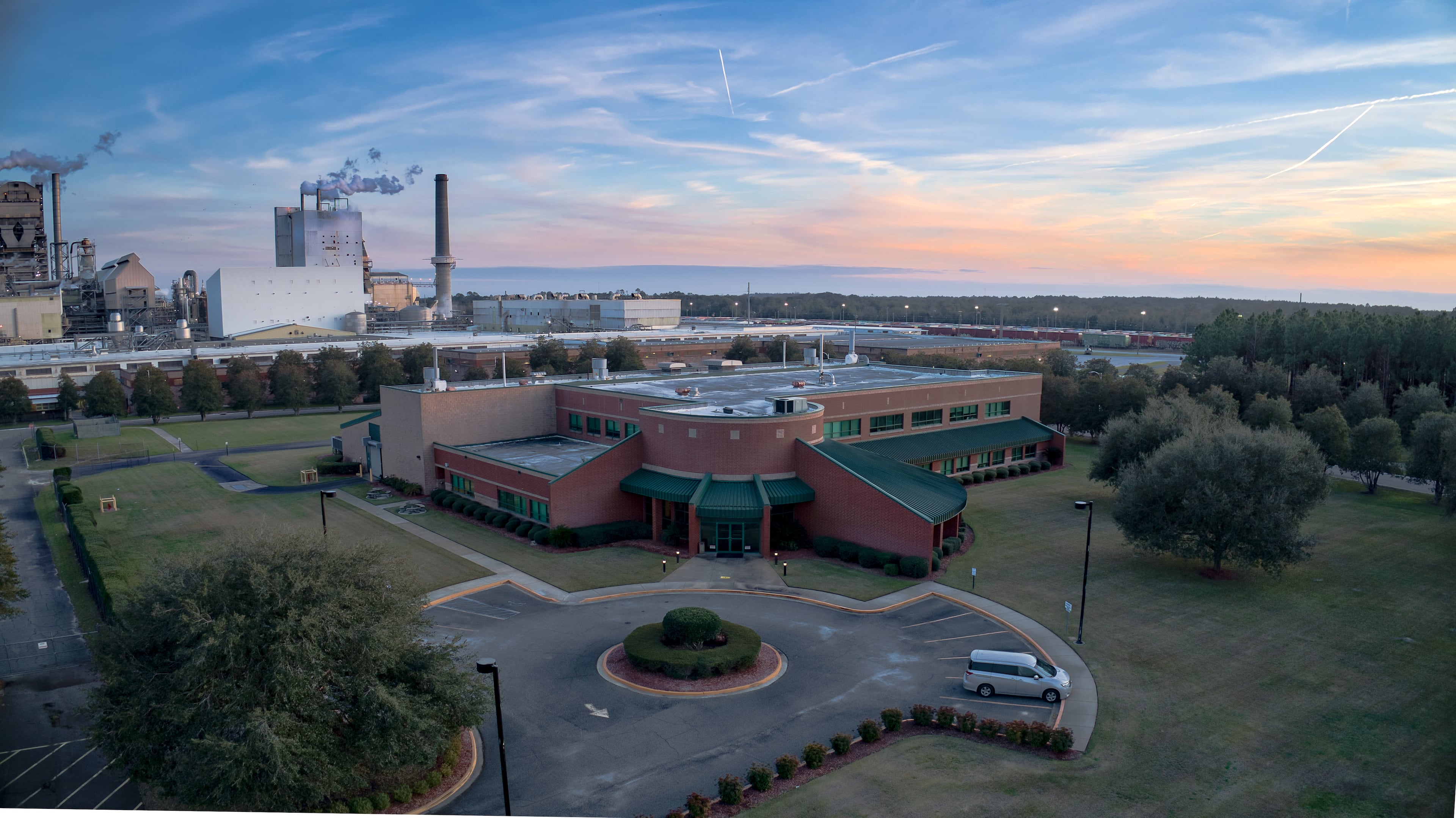 RYAM, formerly known as Rayonier Advanced Materials, operates a facility in Jesup that processes wood and timber materials in cellulose for use in a variety of products. (Courtesy of RYAM)
