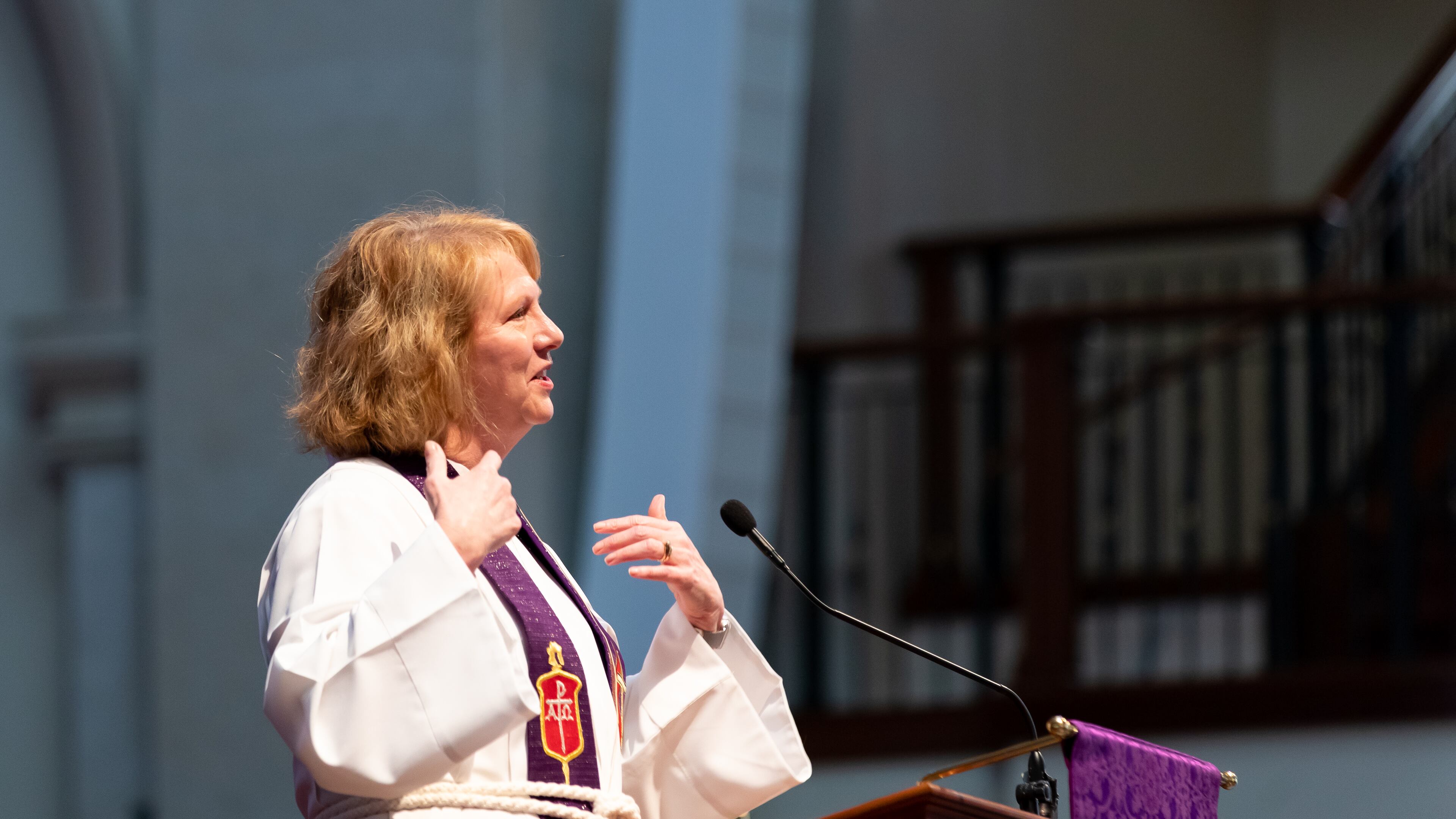 Bishop Sue Haupert-Johnson of the North Georgia Conference of the United Methodist Church. CREDIT: Pam Sheldon