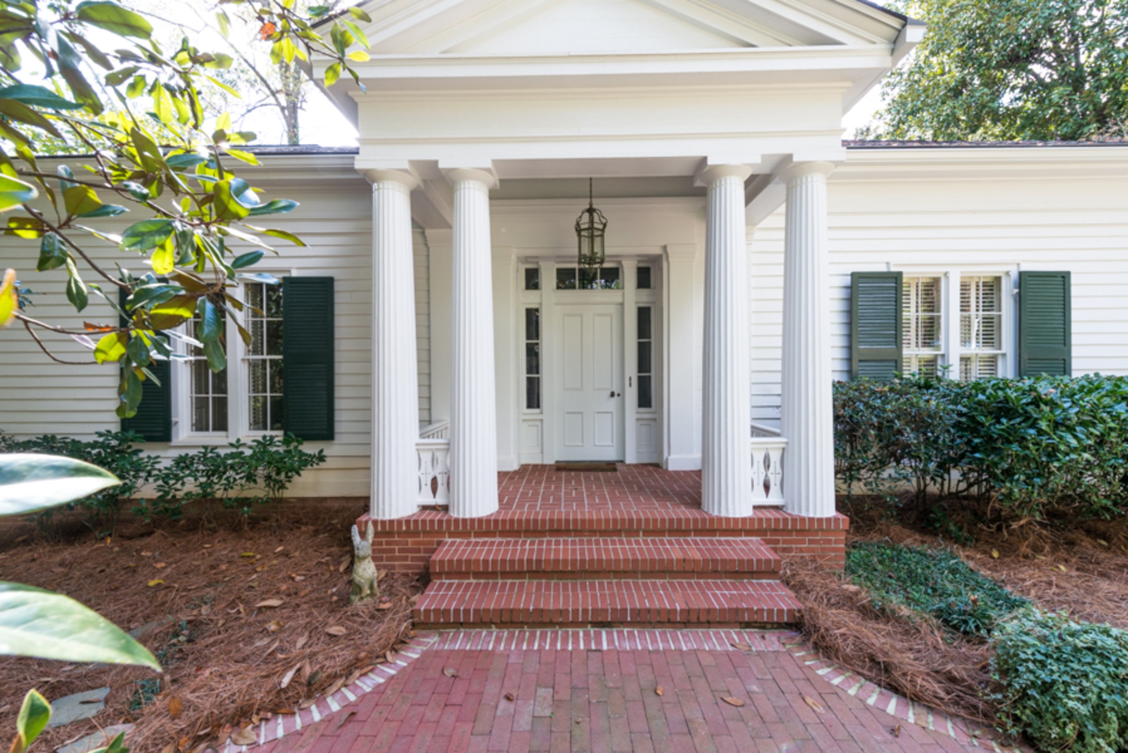 Believed to be the oldest home in Buckhead, this pre-Civil War home, located at 1450 W. Wesley Road, was likely built some time in the 1830s. The original location of the home was the North Georgia town of Resaca. It was moved to Buckhead in 1959 by a local engineer and his wife, Mr. and Mrs. Joseph S. Walker. Photos courtesy of Buckhead.com.