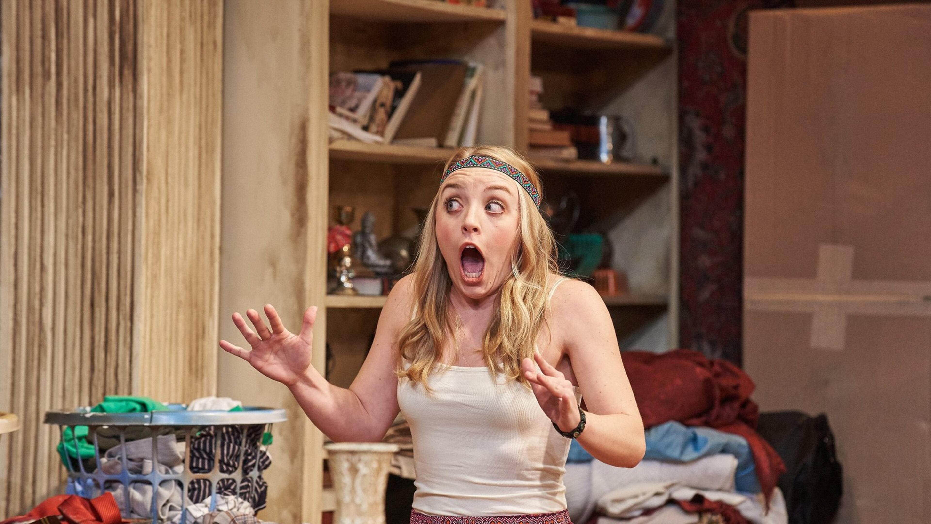 Alexandra Ficken in “Appropriate” at Actor’s Express. Contributed by Christopher Bartelski