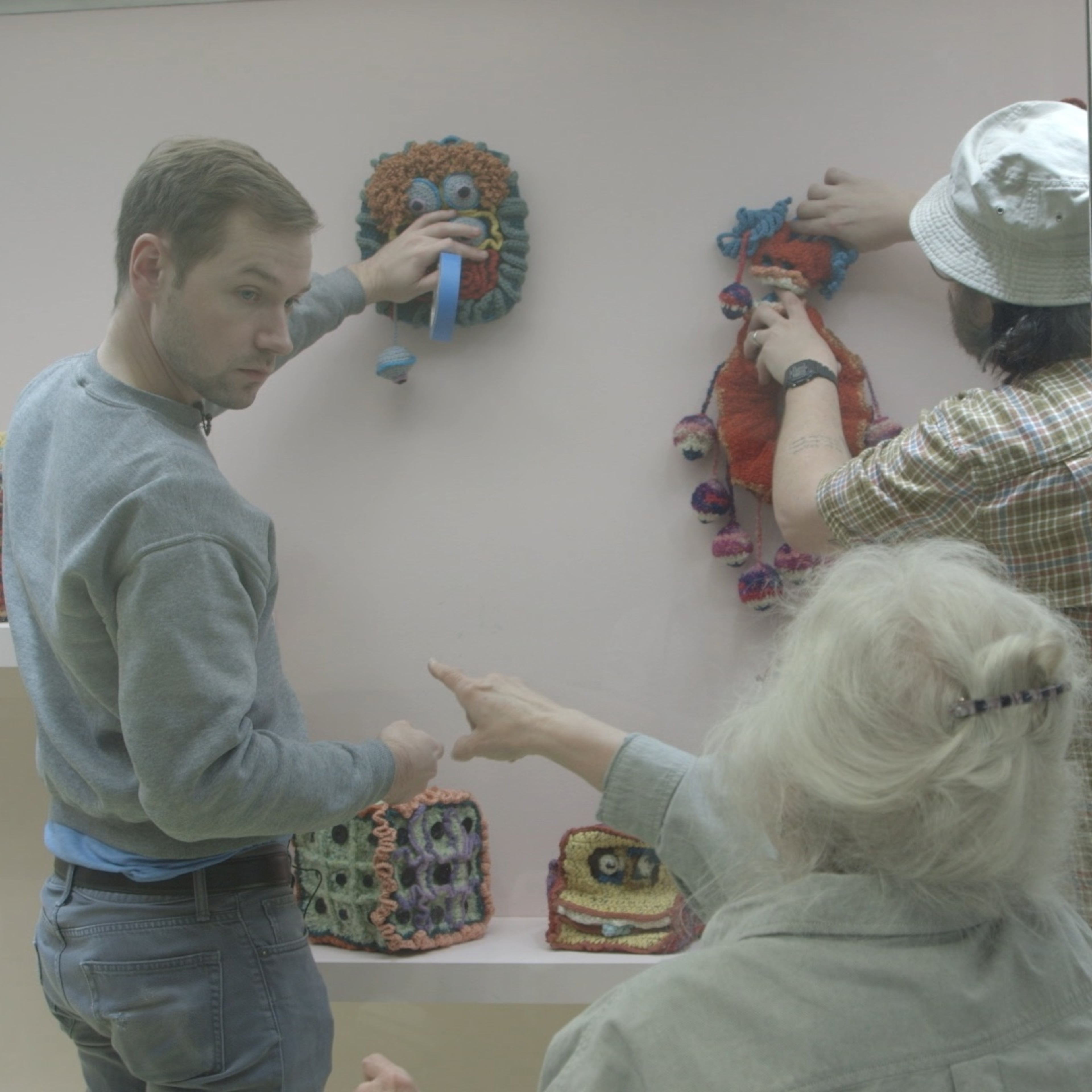 "Behemoth Ann Holds a Seance," a co-production between Liaison Pictures and France's Because the Night Productions, was partially shot in Atlanta. Atlanta-born filmmaker Isidore Bethel (left) co-directs and is featured in the documentary, slated for 2028 release. (Courtesy of Liaison Pictures)