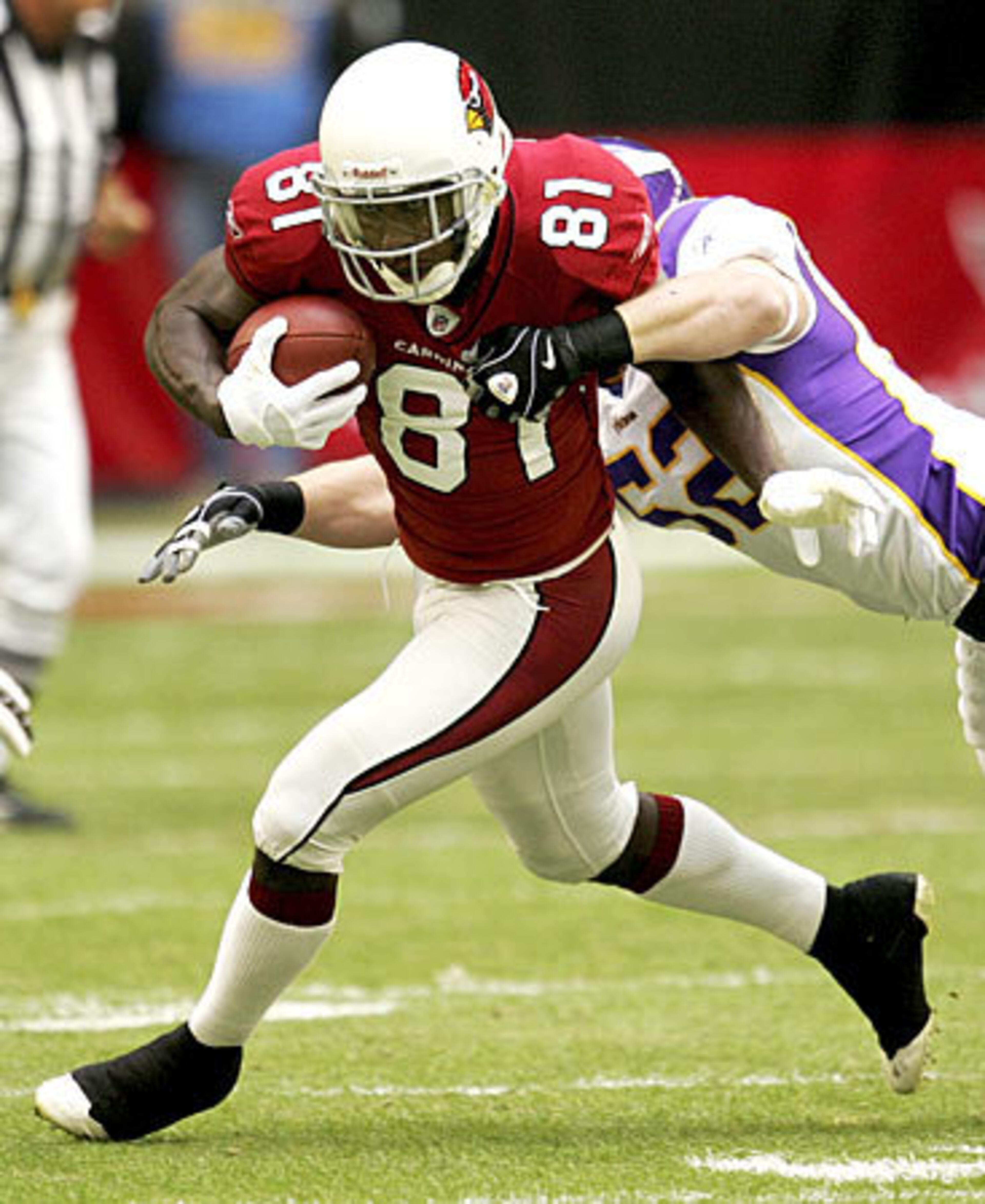 2003 - Anquan Boldin, Arizona Cardinals (WR): Posted 101 receptions for 1,377 yards and 8 TDs. Currently with Arizona.