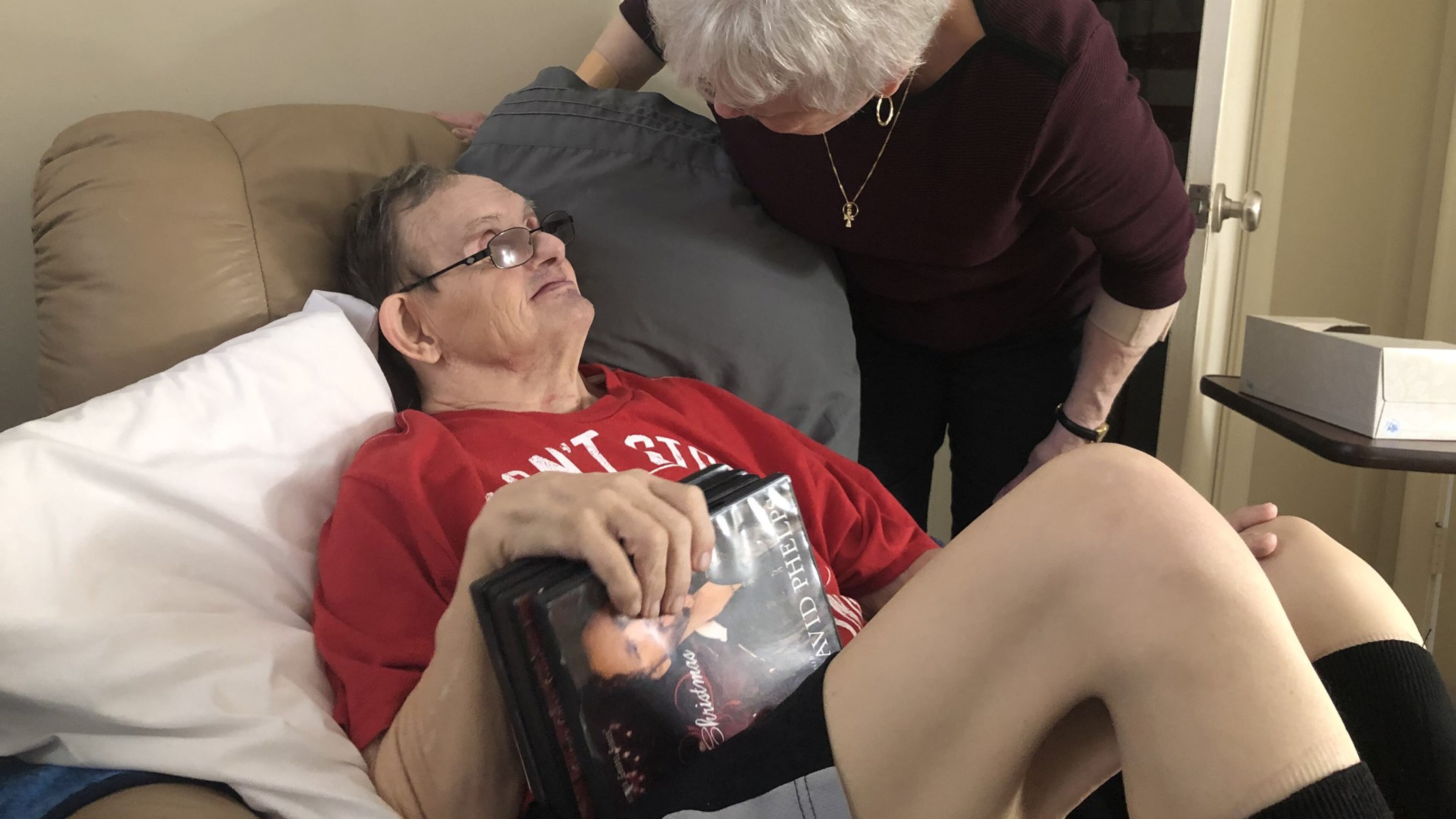 Julianne Jones, 73, has been caretaker of her cousin Hoke Edward “Ed” Benton, 68, for more than 15 years.