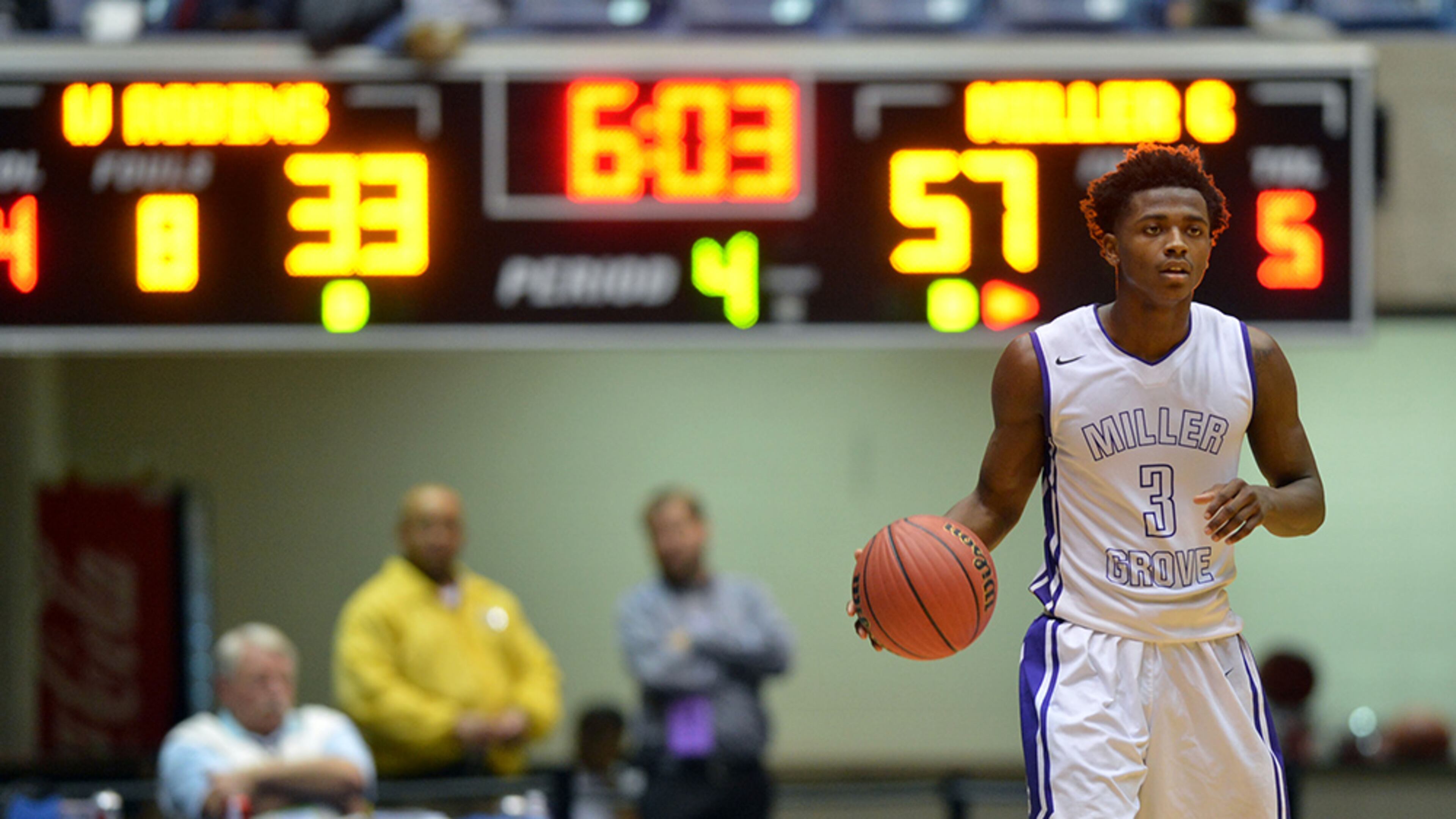 Miller Grove's Alterique Gilbert helped lead the Wolverines to their sixth state championship last season. (Kent D. Johnson/AJC)