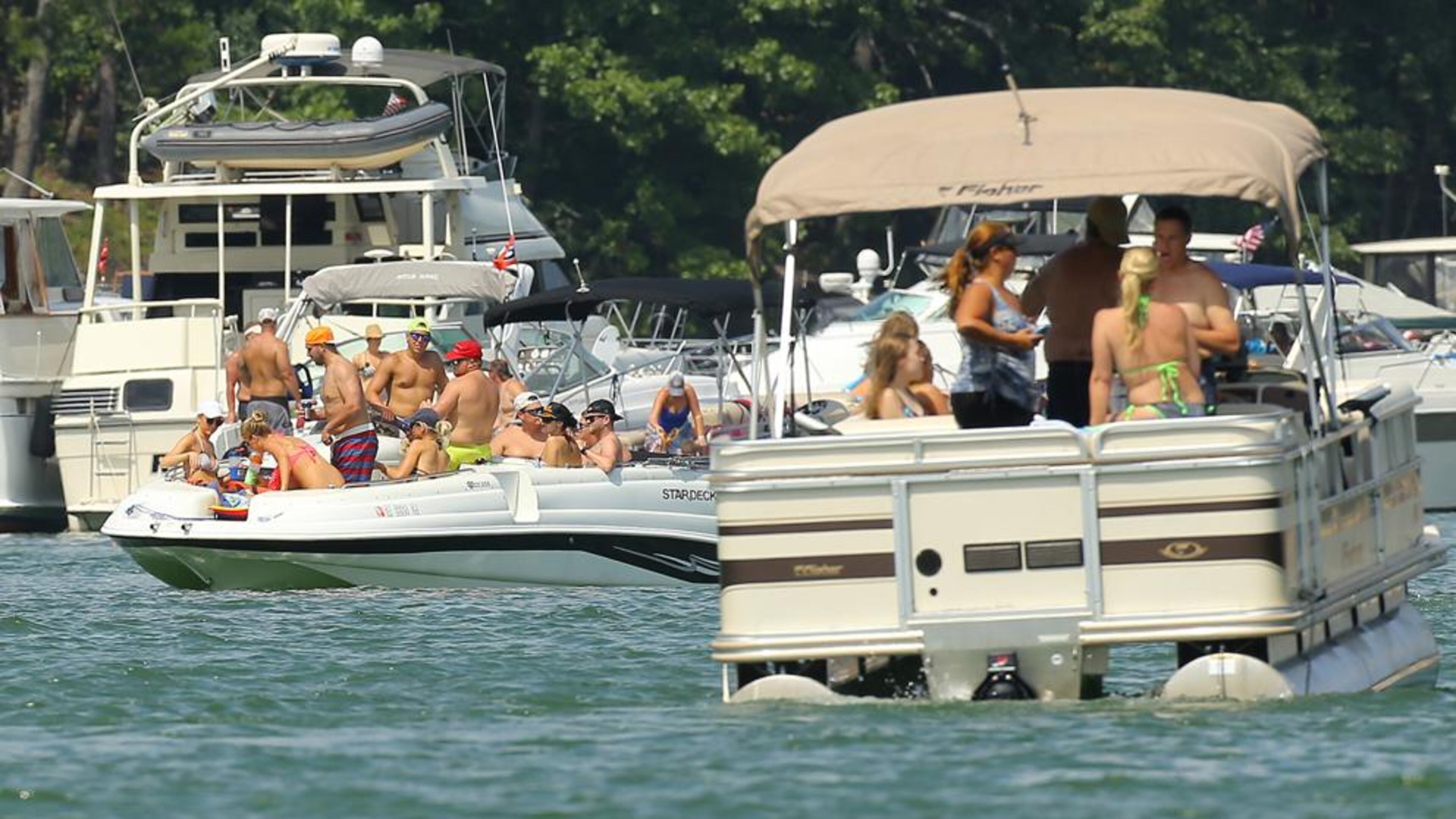 Four people died on Georgia’s lakes and rivers over the Fourth of July weekend and 29 people were charged with boating under the influence.