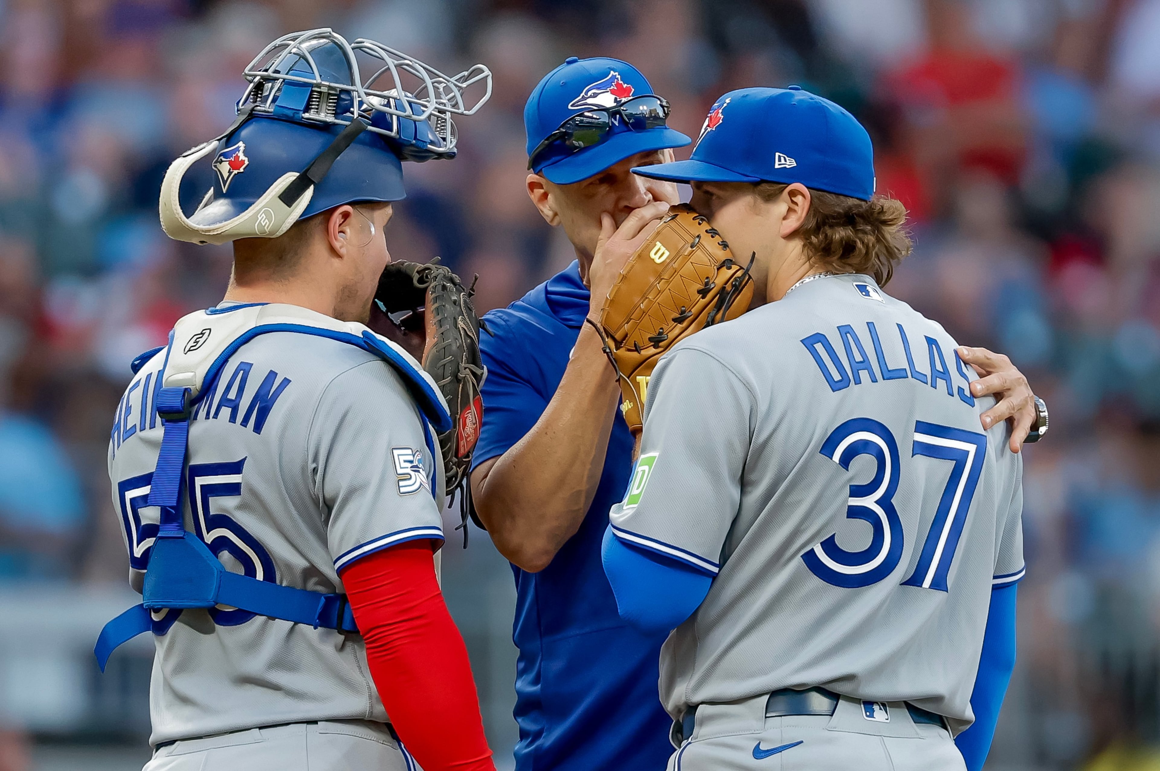 Blue Jays Braves Baseball