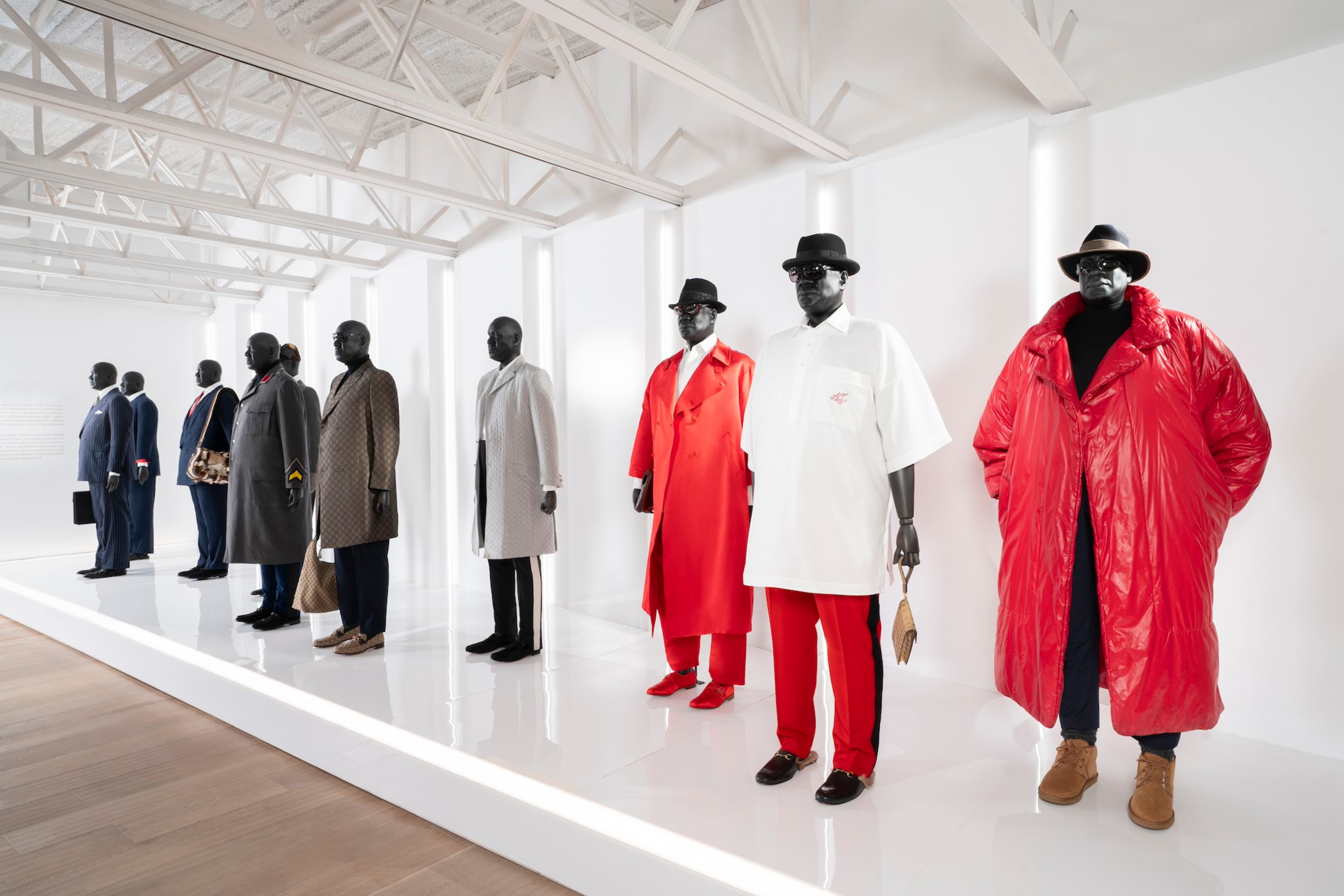 Mannequins made in André Leon Talley's image were specially made for the “Style is Forever” exhibition at SCAD Fash Museum of Fashion + Film. (Courtesy of SCAD)